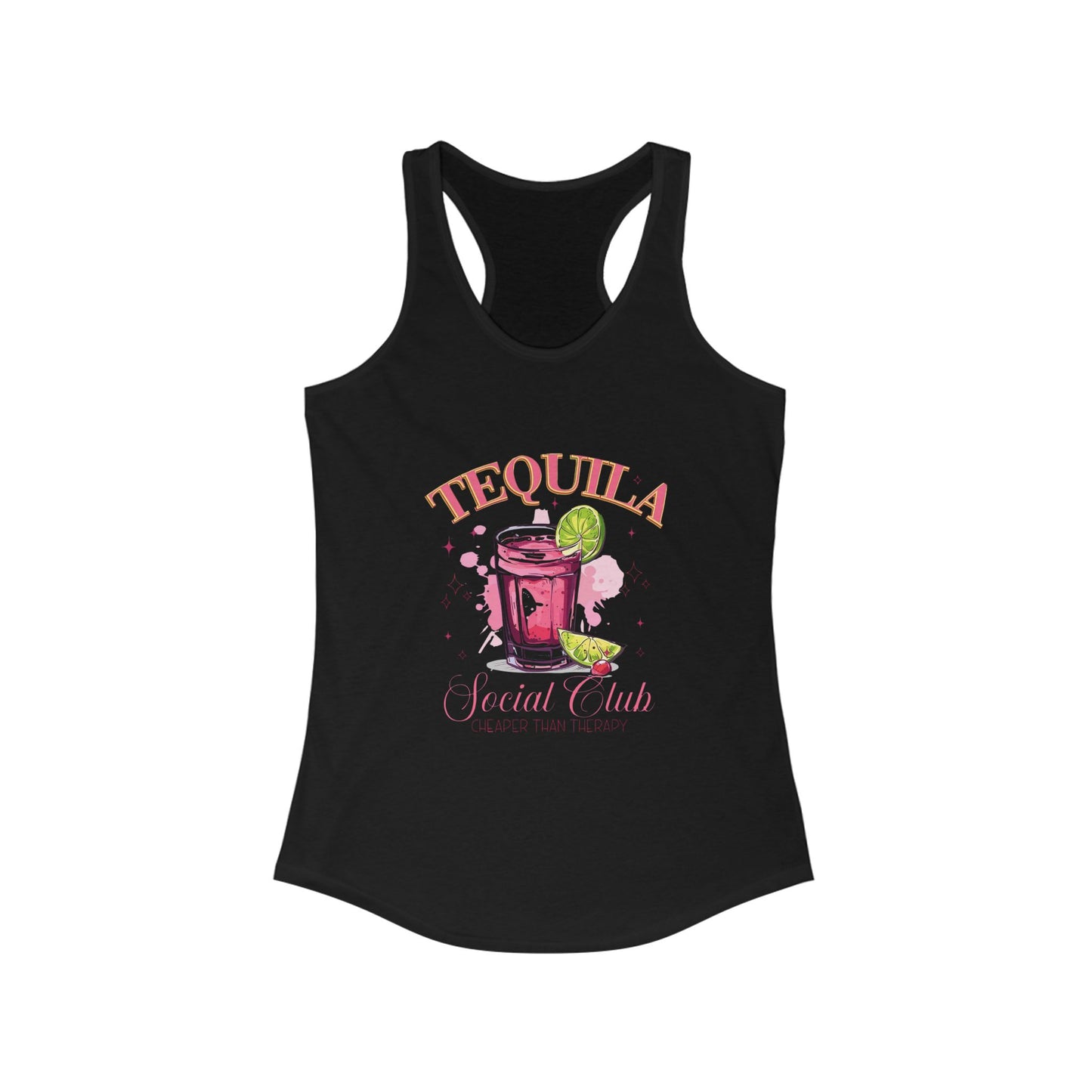 Tequila Party Racerback Tank - Perfect for Summer, Beach Days, Festivals, Tequila Lovers, Strappy Summer Style