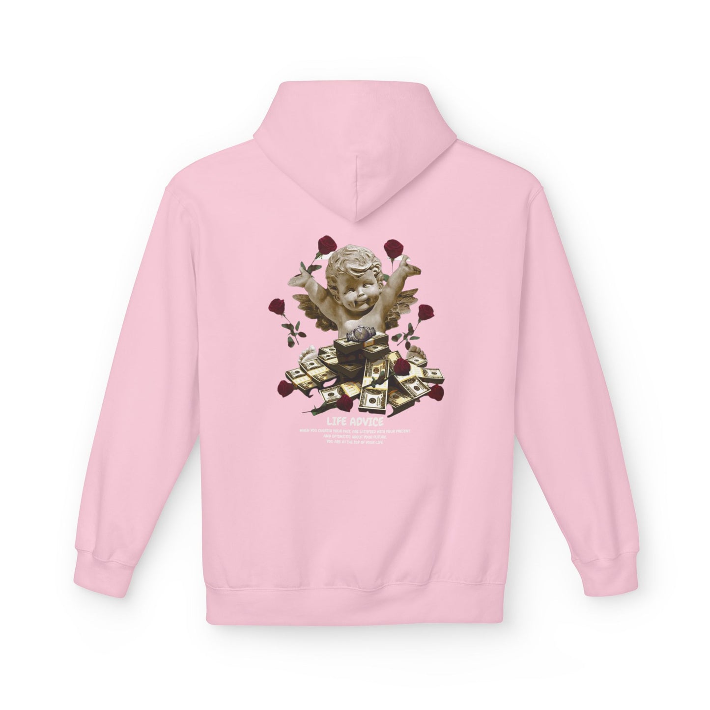 Money Vibes Fleece Hoodie - Stylish Unisex Softstyle Hoodie, Inspirational Gift, Casualwear, Trendy Apparel, Everyday Comfort