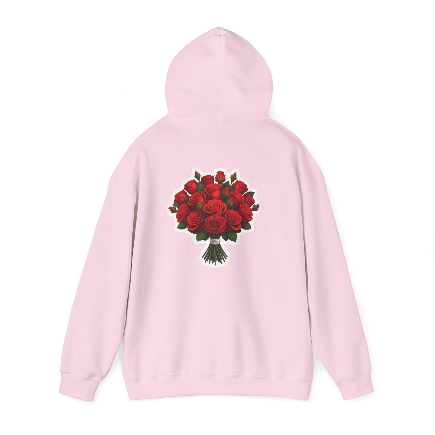 Rose Bouquet Hoodie, Floral Sweatshirt, Unisex Pullover, Gift for Her, Spring Fashion, Valentine’s Day Gift, Cozy Layer
