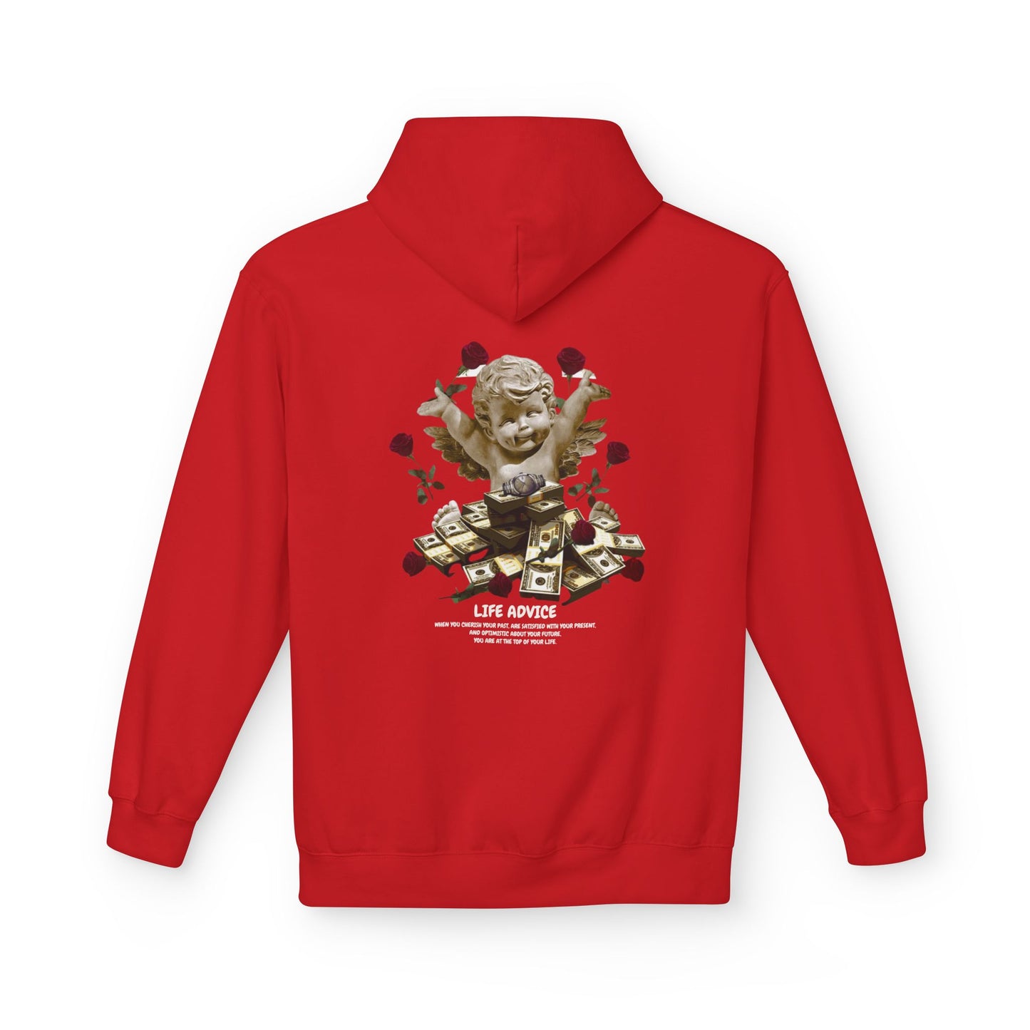 Money Vibes Fleece Hoodie - Stylish Unisex Softstyle Hoodie, Inspirational Gift, Casualwear, Trendy Apparel, Everyday Comfort