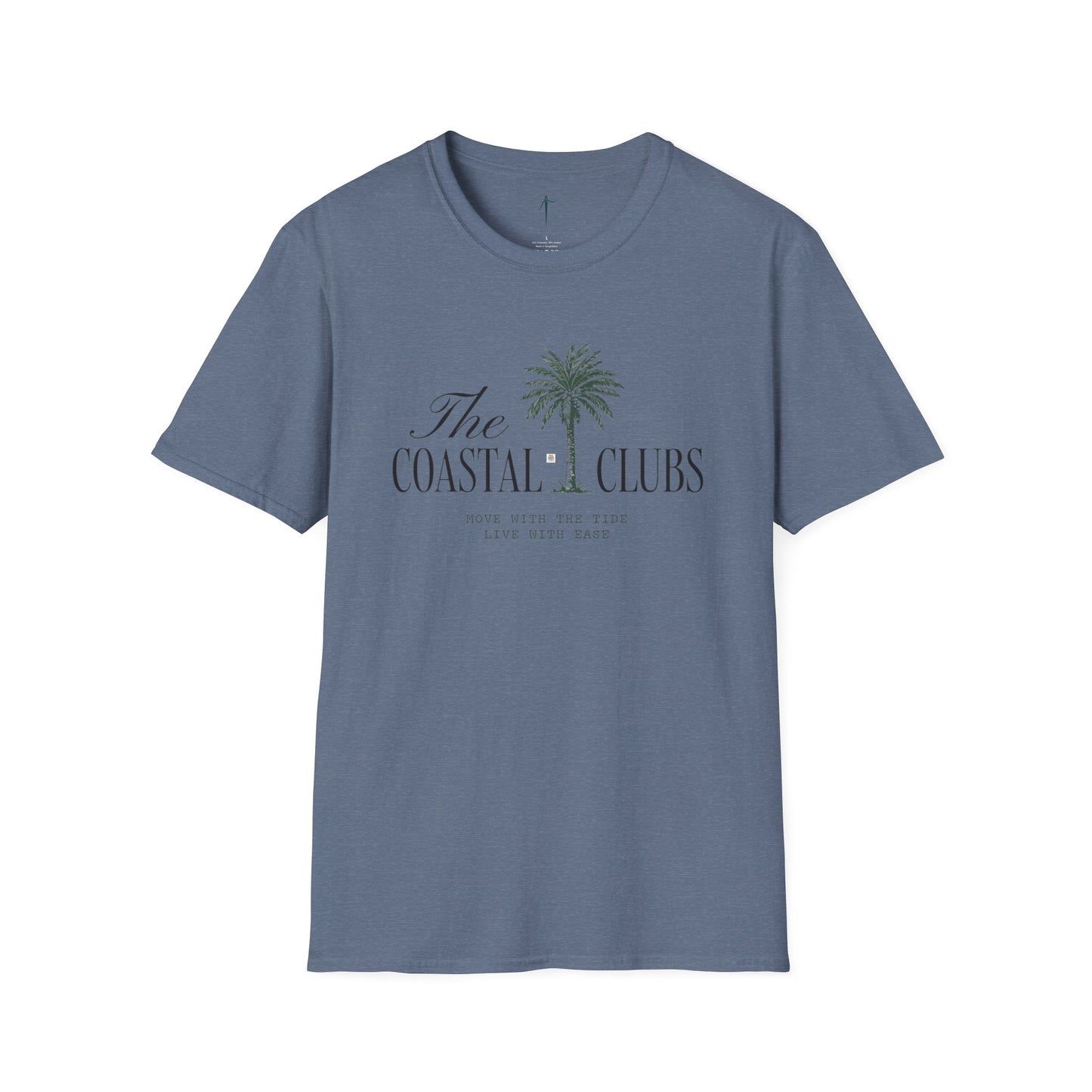 Coastal Clubs T-Shirt | Relaxed Beach Vibe | Perfect for Summer, Vacation, Gifts, Relaxation, Casual Wear