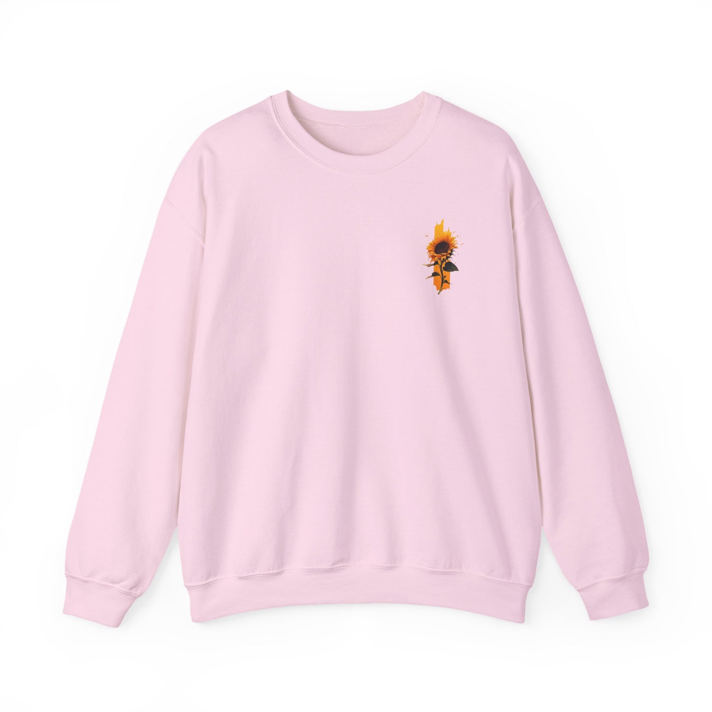 Inspirational Sunflower Sweatshirt, Cozy Crewneck, Motivational Gift, Unisex Apparel, Casual Style, Fall Fashion