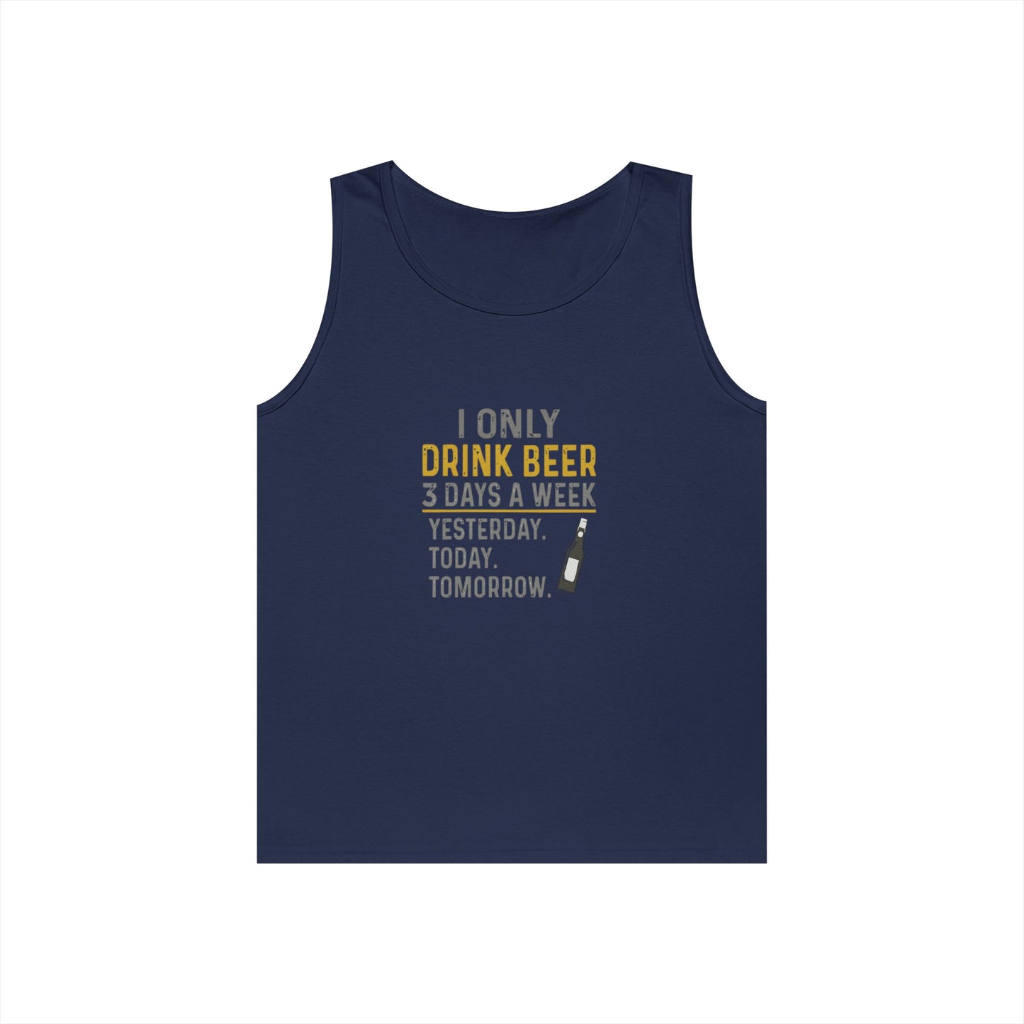 Funny Beer Tank Top, Unisex Humor Shirt, Gift for Beer Lovers, Summer Party Outfit, Casual Drinking Top