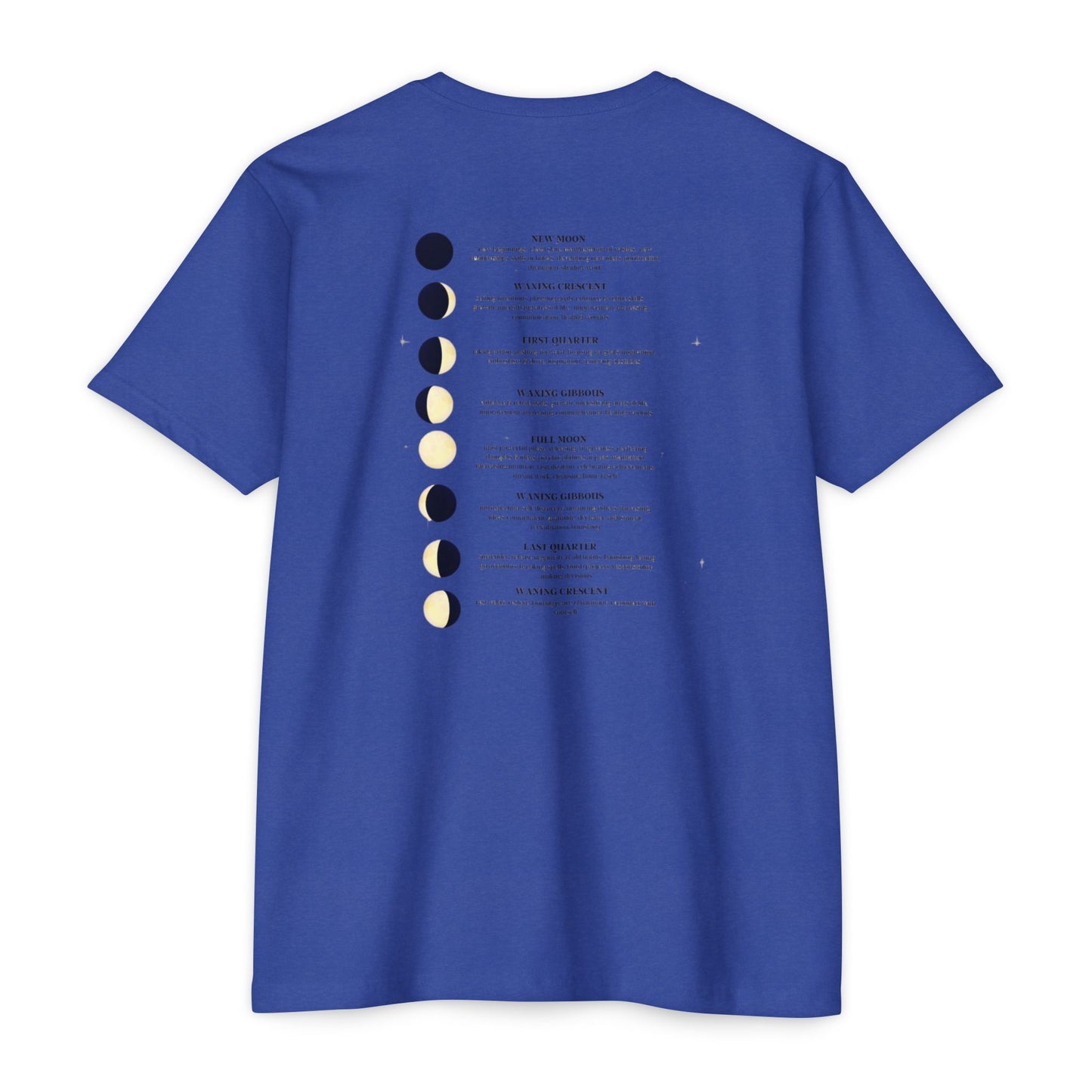 Celestial Moon Phases T-Shirt, Astrology Tee, Lunar Cycle Shirt, Gift for Astrology Lovers, Unisex Graphic Top