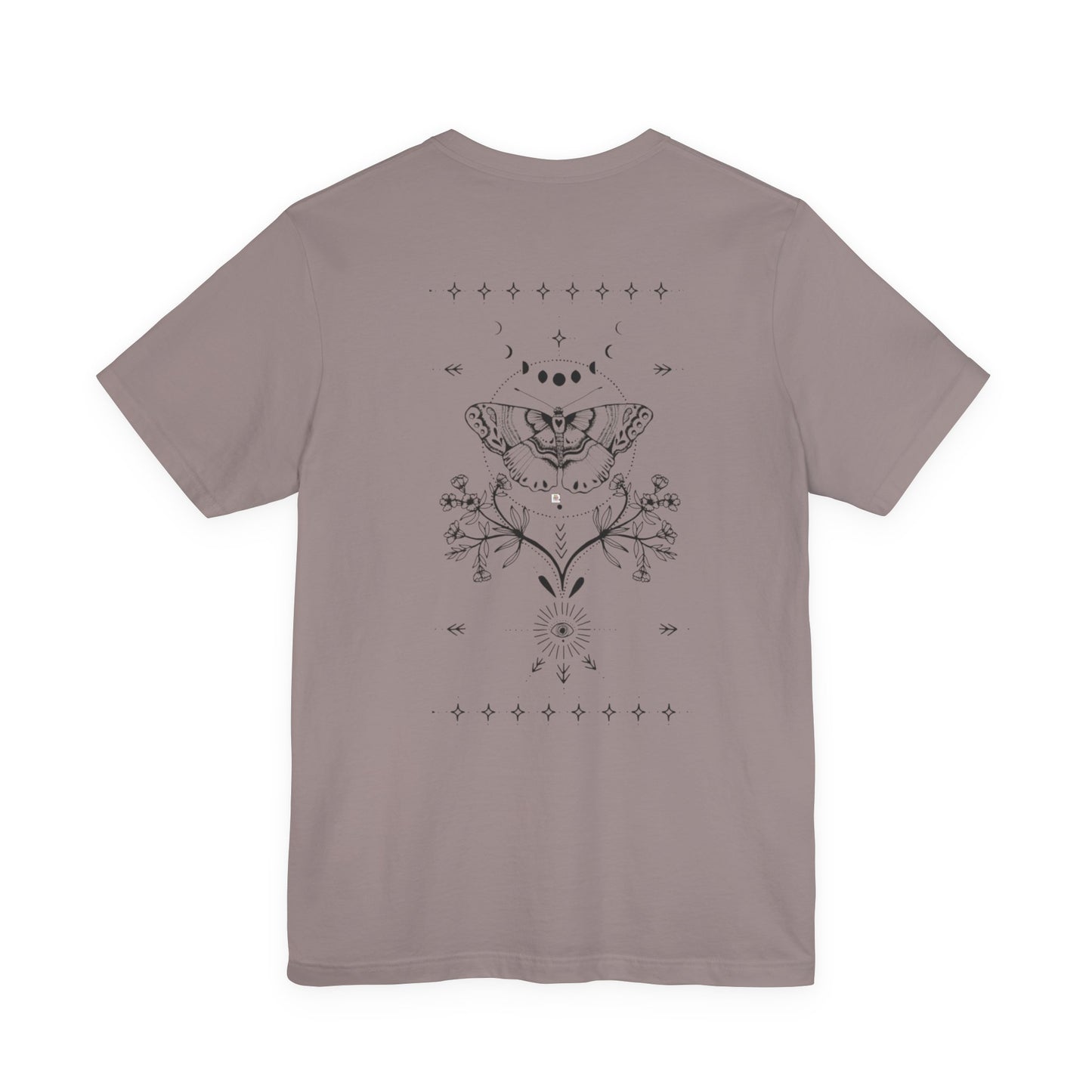 Butterfly Floral Unisex Tee - Nature Lover Gift, Casual Wear, Graphic Tee, Birthday Present, Summer Essentials, Boho Style