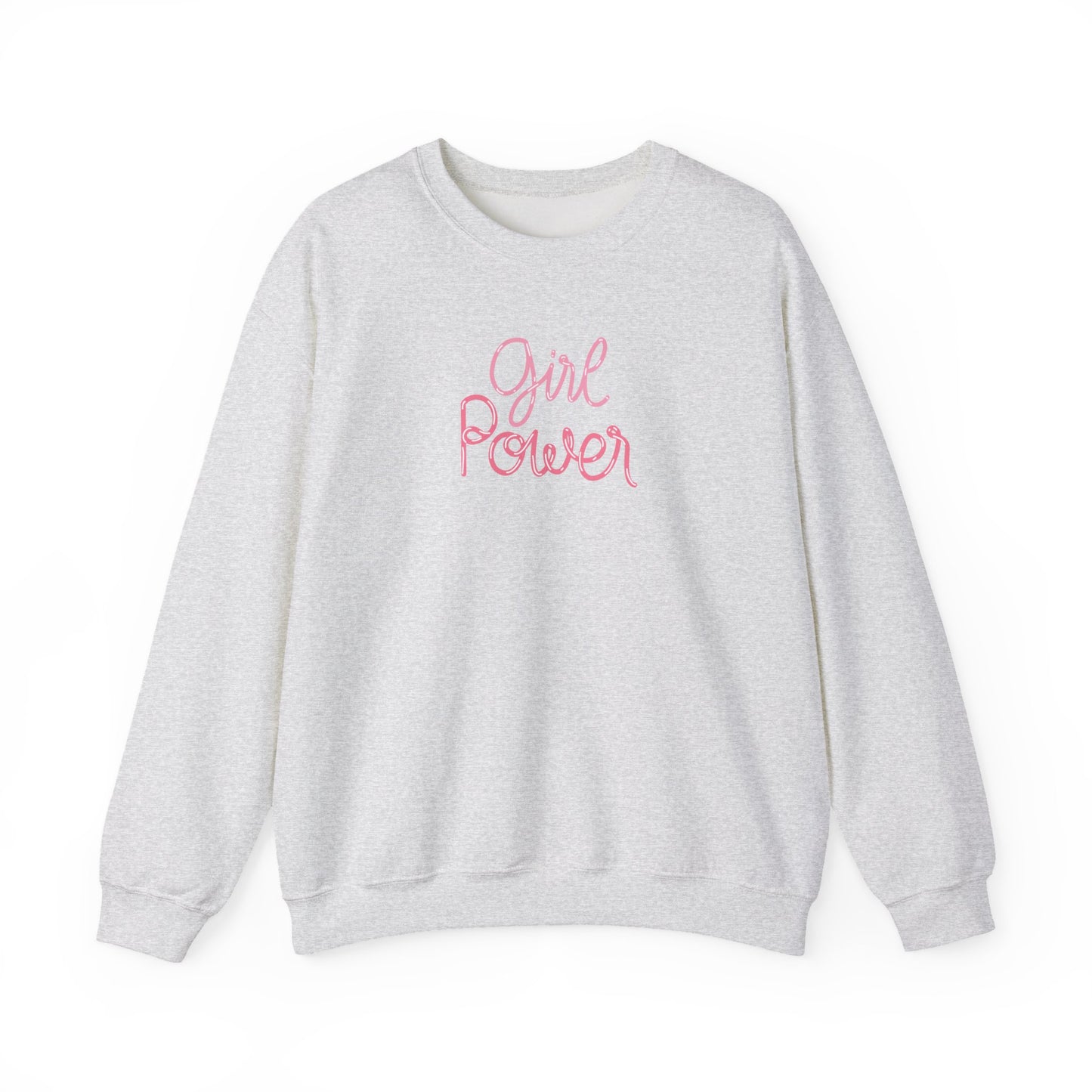 Empowering Girl Power Sweatshirt, Cozy Crewneck, Feminine Style, Gift for Her, Casual Fashion, Everyday Comfort