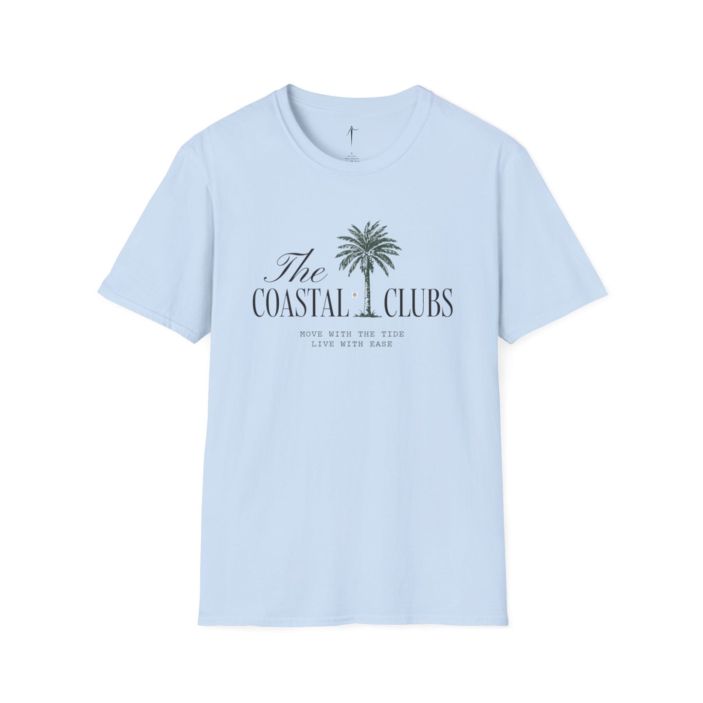 Coastal Clubs T-Shirt | Relaxed Beach Vibe | Perfect for Summer, Vacation, Gifts, Relaxation, Casual Wear