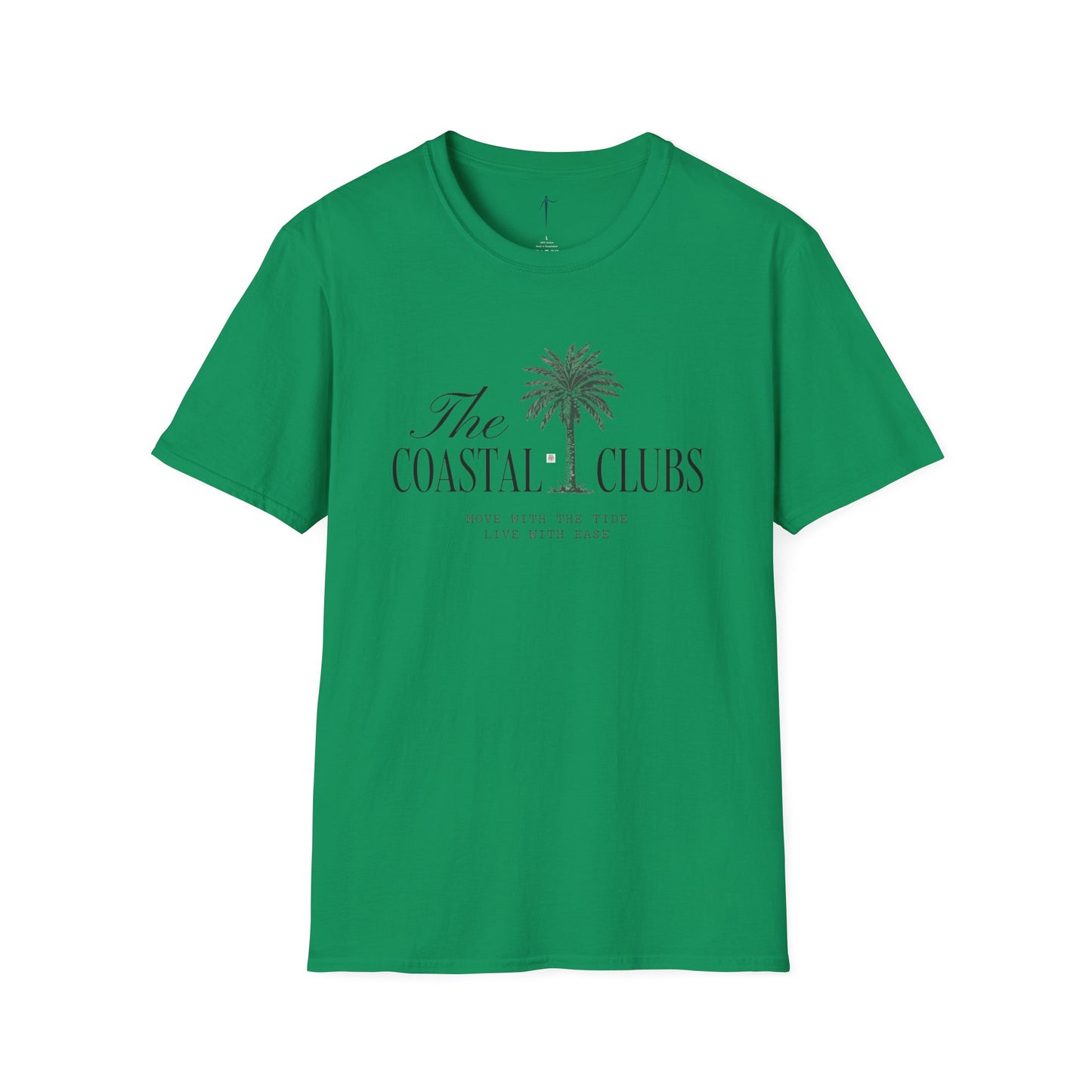 Coastal Clubs T-Shirt | Relaxed Beach Vibe | Perfect for Summer, Vacation, Gifts, Relaxation, Casual Wear