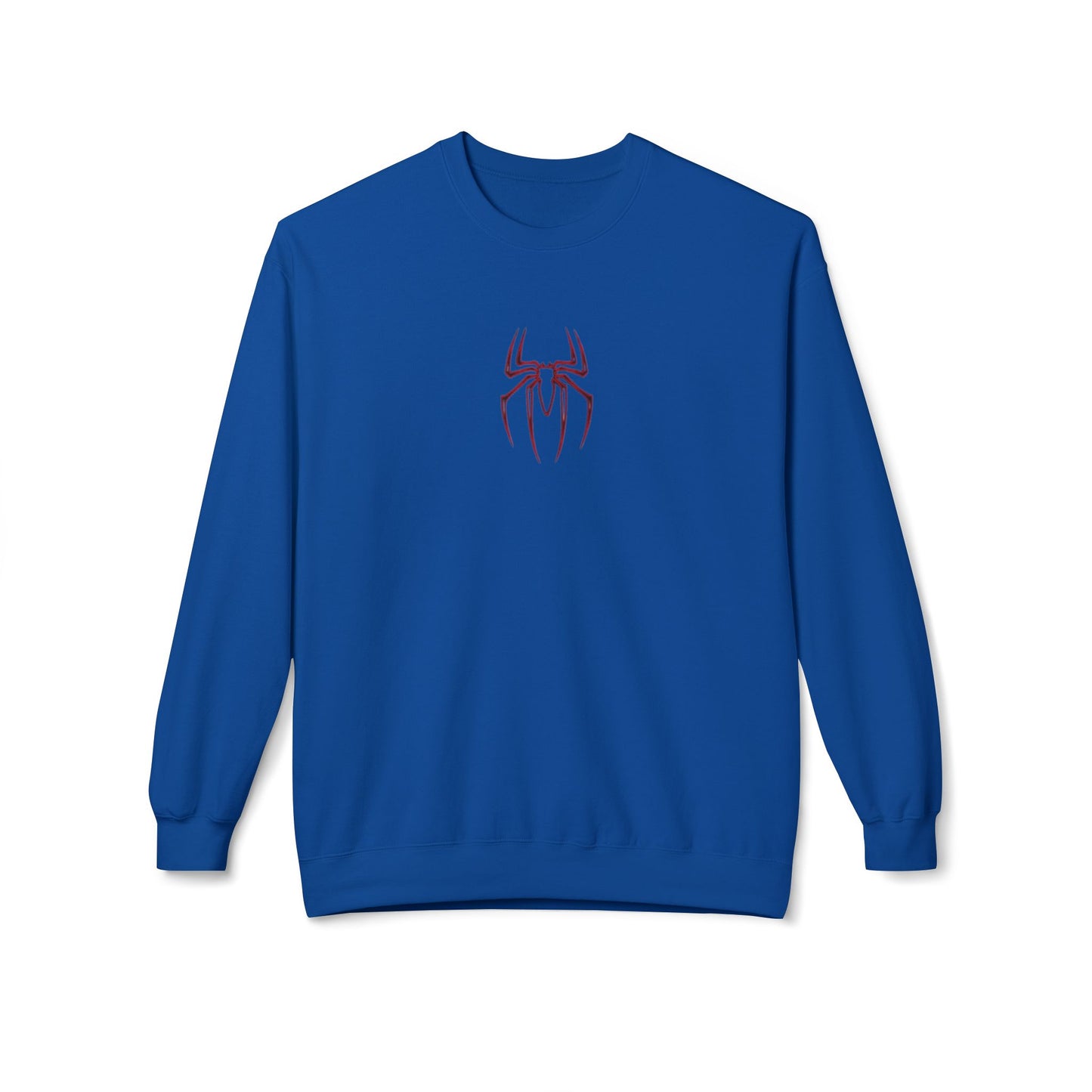 Marvel Spider Graphic Crewneck Sweatshirt, Unisex Casual Wear, Gift for Fans, Cozy Layering, Perfect for Halloween, Comic Con