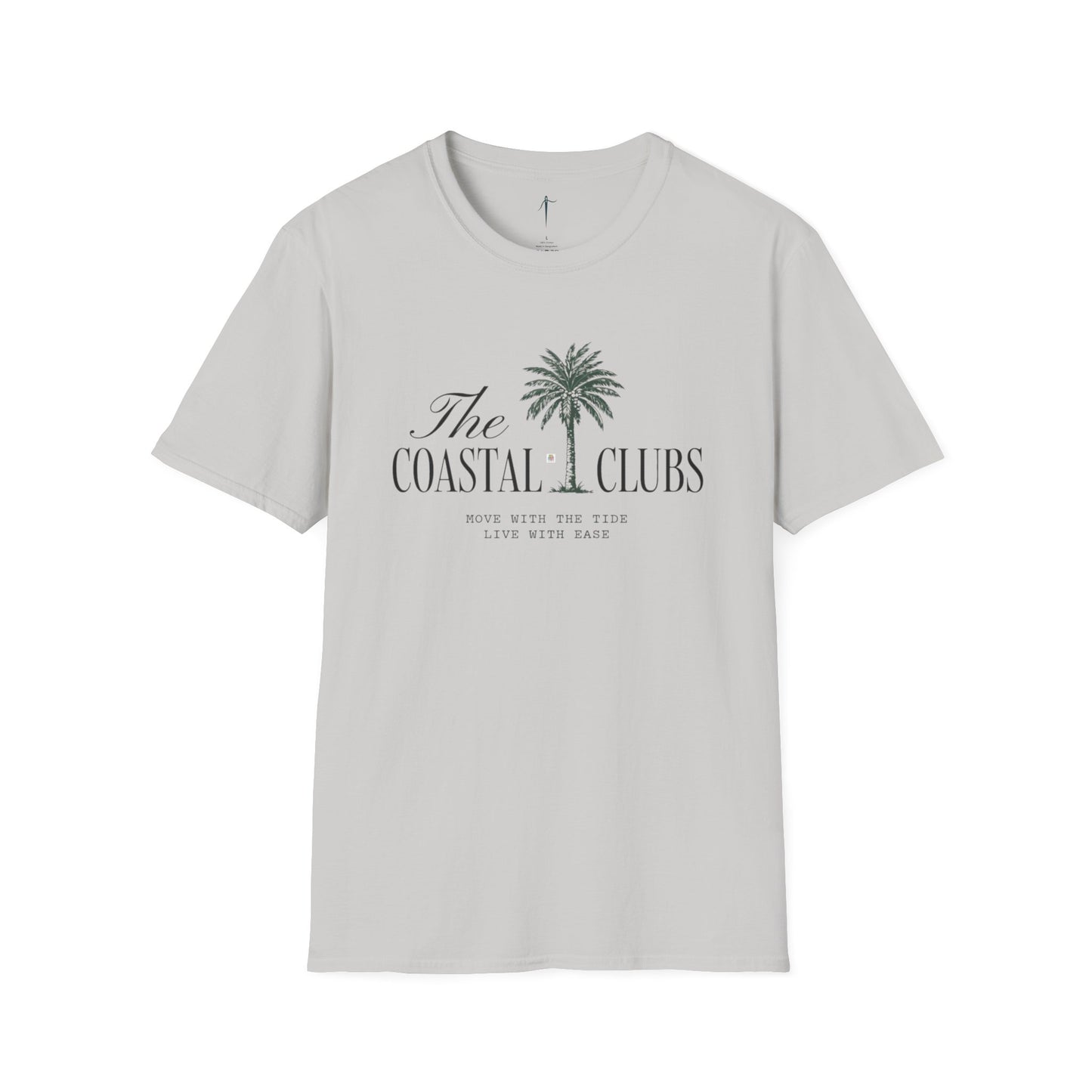Coastal Clubs T-Shirt | Relaxed Beach Vibe | Perfect for Summer, Vacation, Gifts, Relaxation, Casual Wear