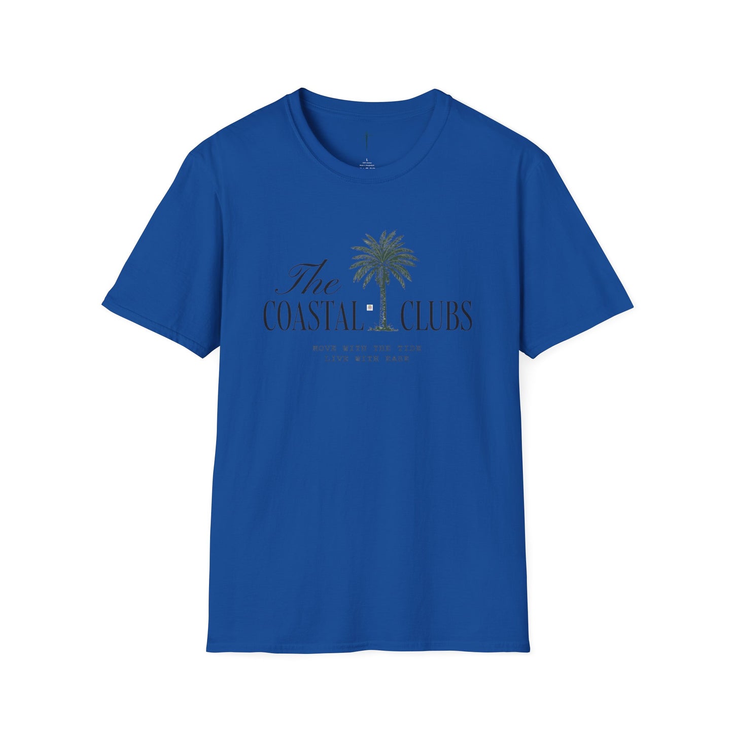 Coastal Clubs T-Shirt | Relaxed Beach Vibe | Perfect for Summer, Vacation, Gifts, Relaxation, Casual Wear