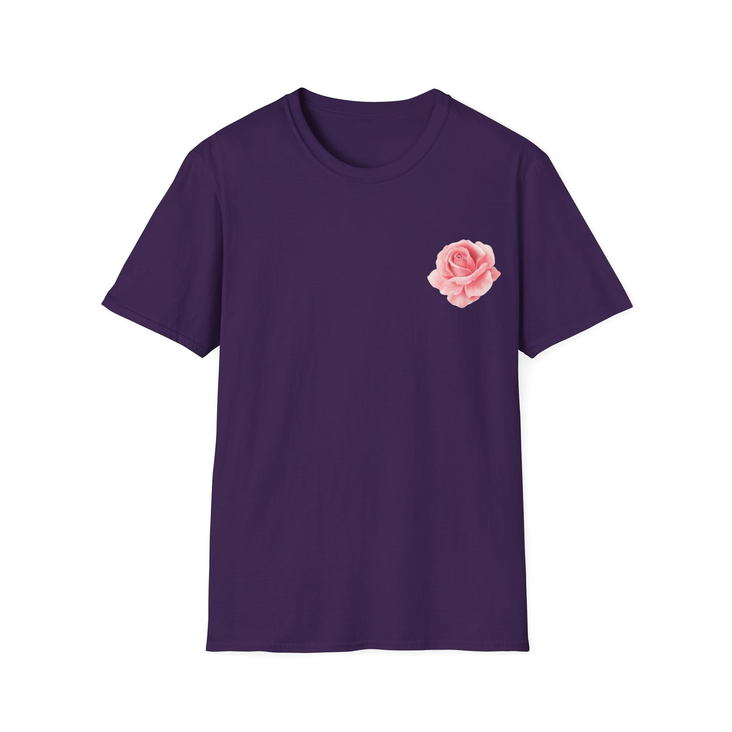Romantic Floral Graphic T-Shirt, Casual Wear, Gift for Her, Birthday, Mother's Day, Summer Fashion, Unisex Tee