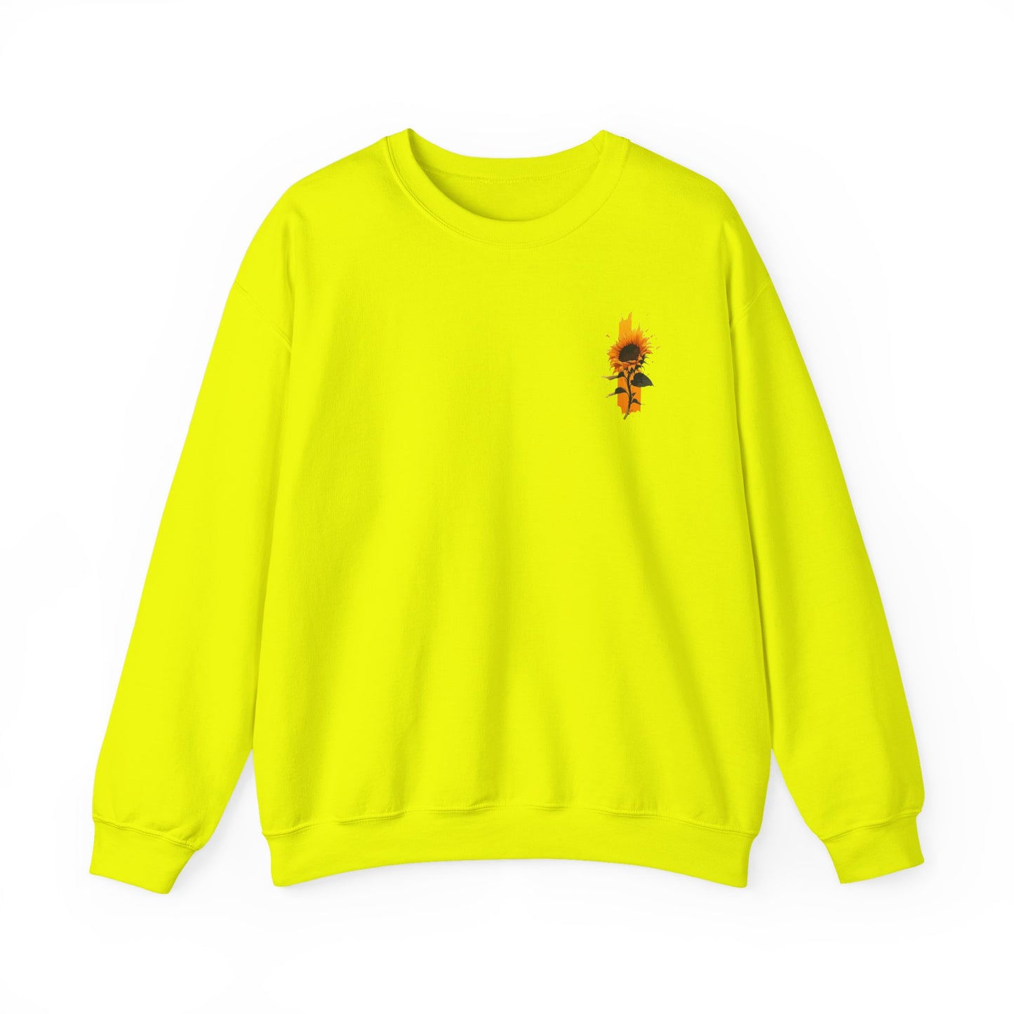 Inspirational Sunflower Sweatshirt, Cozy Crewneck, Motivational Gift, Unisex Apparel, Casual Style, Fall Fashion