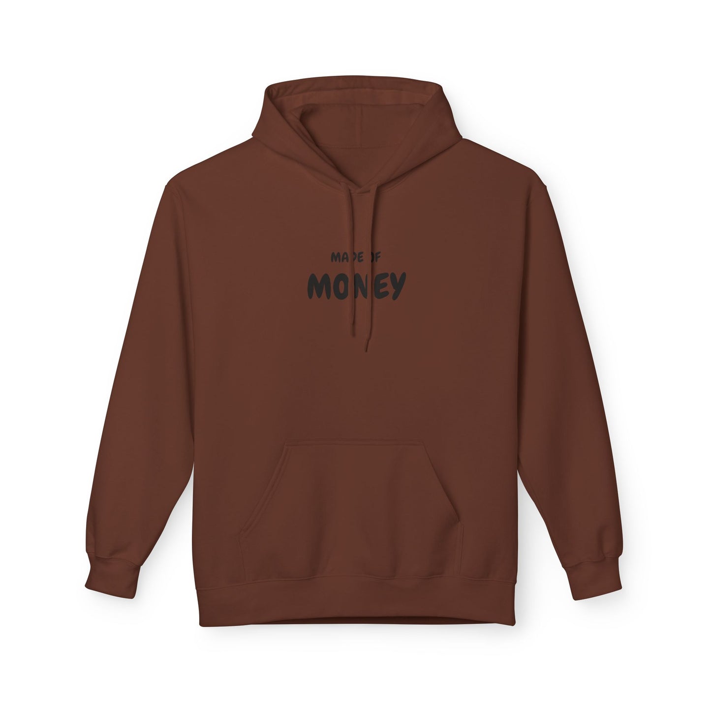 Money Vibes Fleece Hoodie - Stylish Unisex Softstyle Hoodie, Inspirational Gift, Casualwear, Trendy Apparel, Everyday Comfort