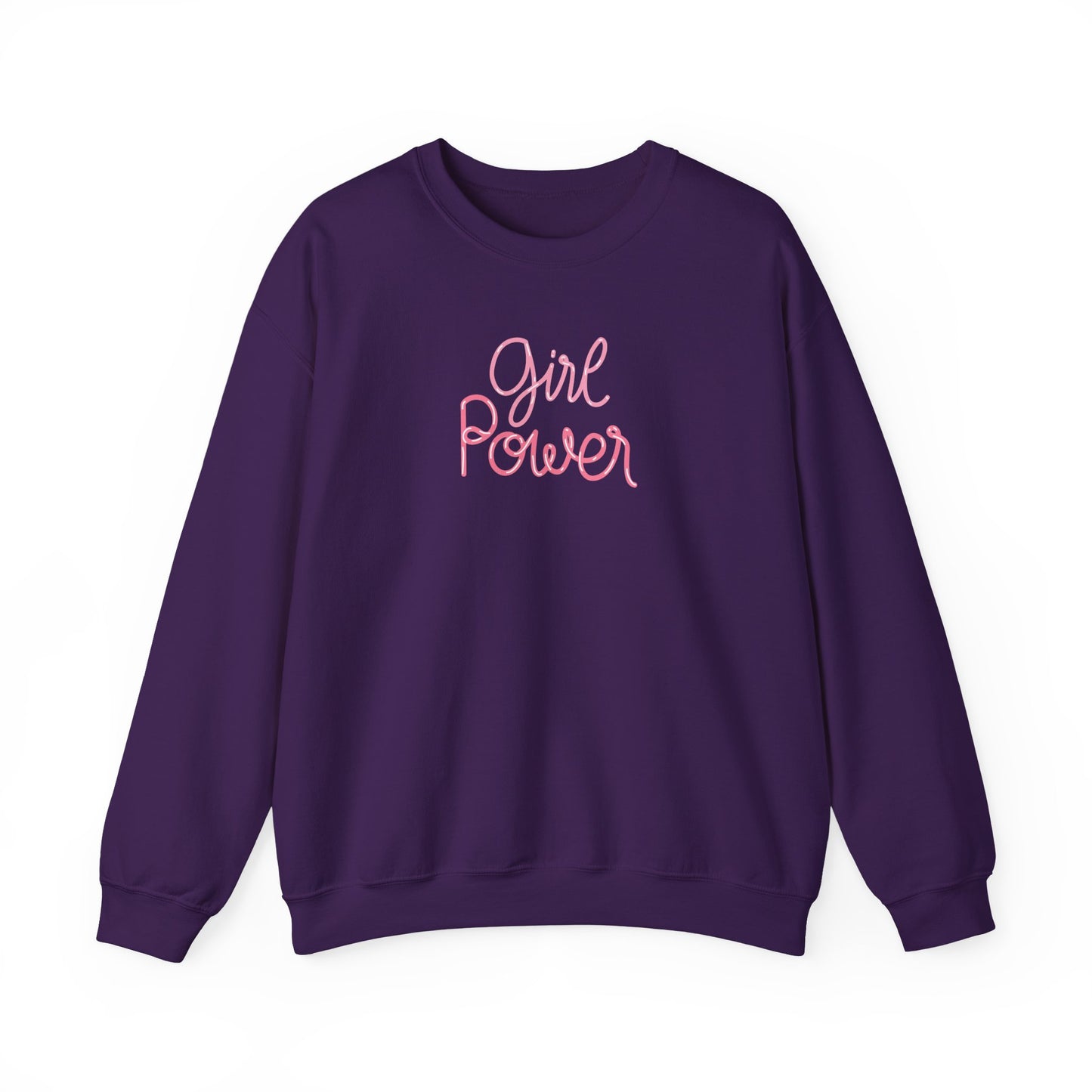 Empowering Girl Power Sweatshirt, Cozy Crewneck, Feminine Style, Gift for Her, Casual Fashion, Everyday Comfort