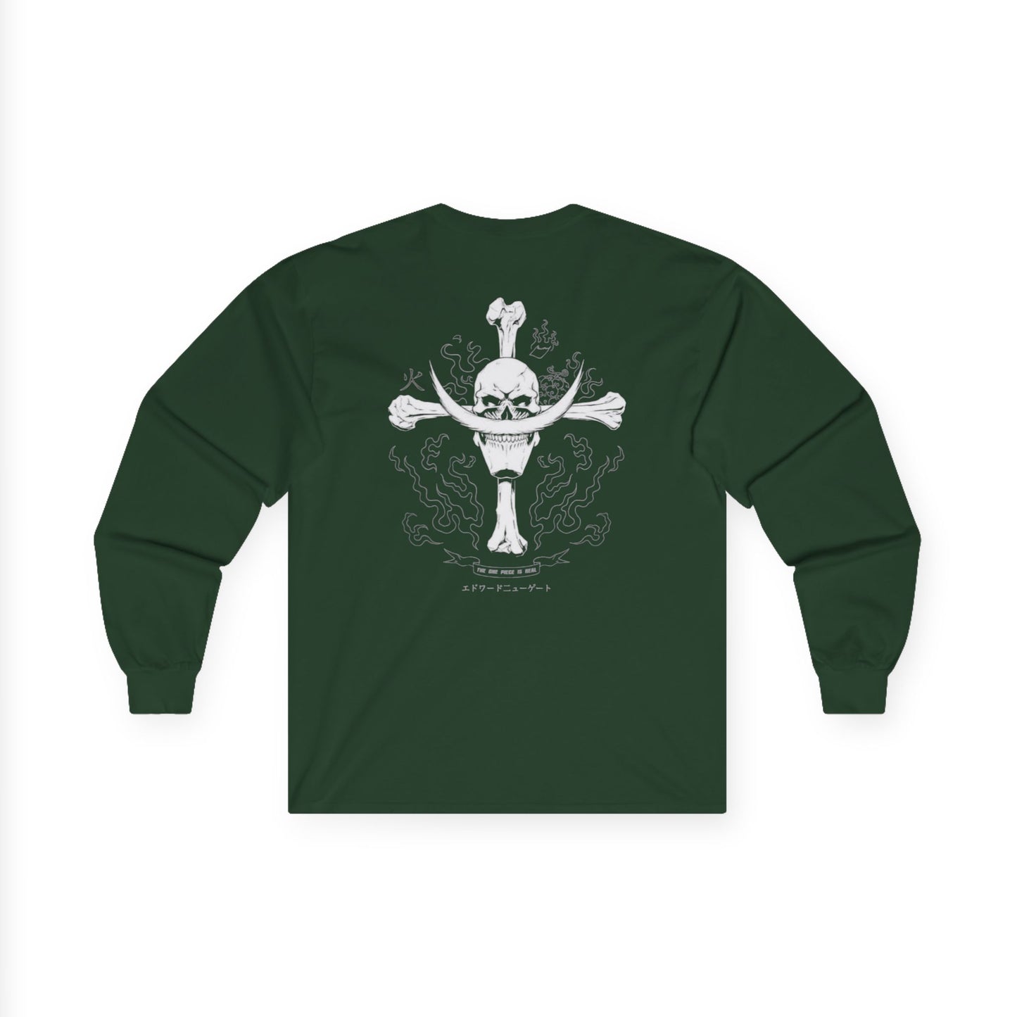 Stylish Long Sleeve Tee, One Piece Design, Unisex Shirt, Casual Wear, Gift for Anime Fans, Trendy Apparel, Everyday Comfort