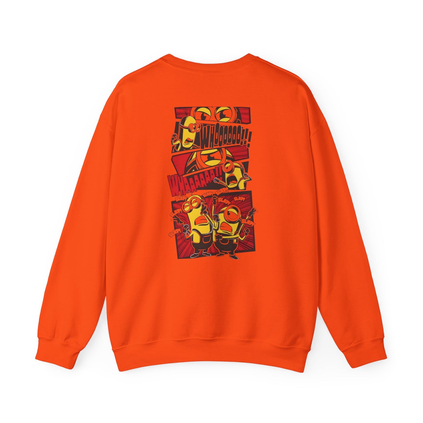 Playful Minions Sweatshirt, Unisex Crewneck, Cozy Gift for Kids, Movie Night Apparel, Cartoon Sweatshirt, Birthday Present