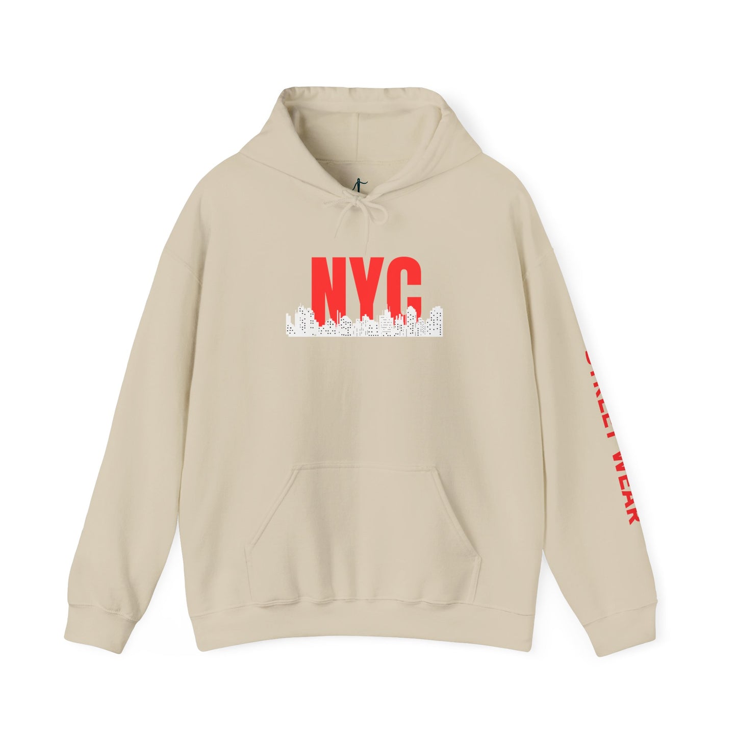 NYC Street Wear Hoodie, Unisex Heavy Blend Sweatshirt, New York Gift, Cozy Street Style, Fashion Statement, Urban Apparel