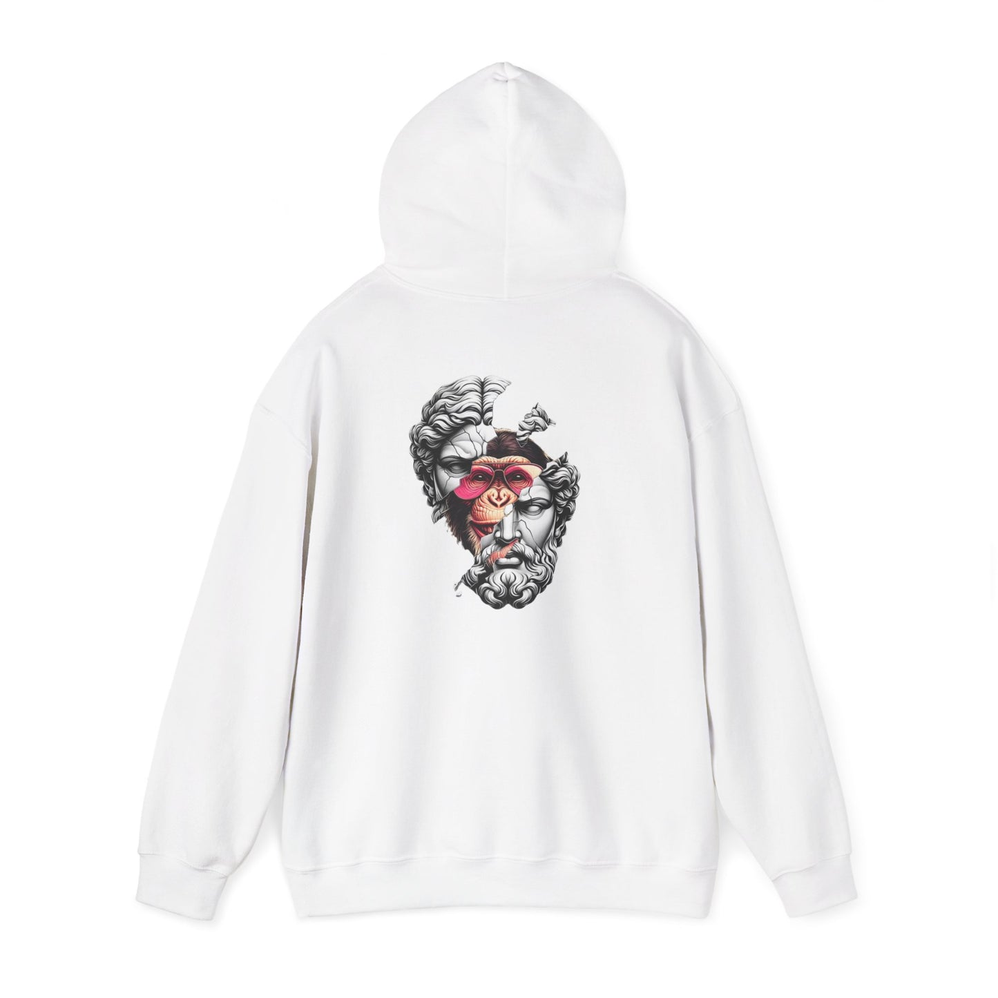 Reality Behind the Mask Sweatshirt | Unisex Heavy Blend™ Hoodie for Casual Wear, Pop Culture Apparel, Unique Gift, Statement Clothing