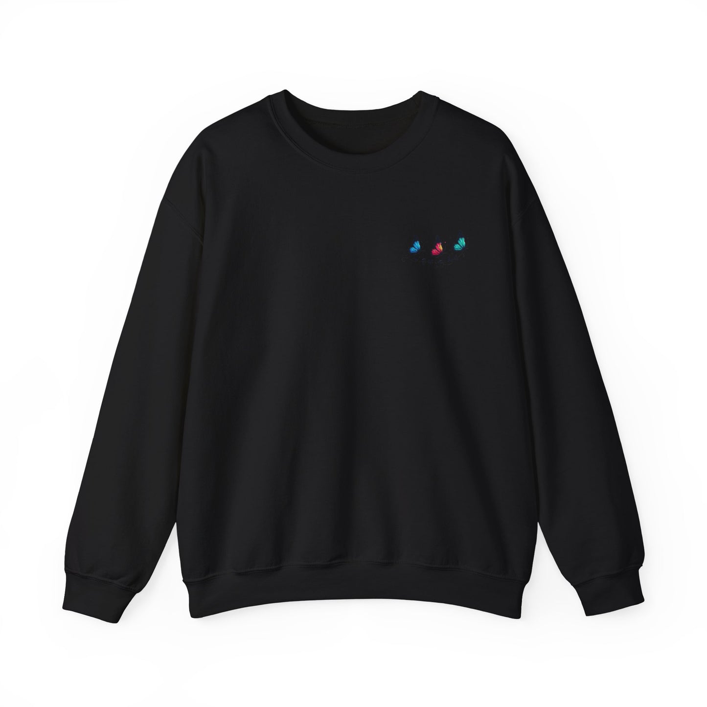 Butterfly Magic Unisex Crewneck Sweatshirt, Cozy Sweater, Gift for Her, Spring Fashion, Casual Outfit