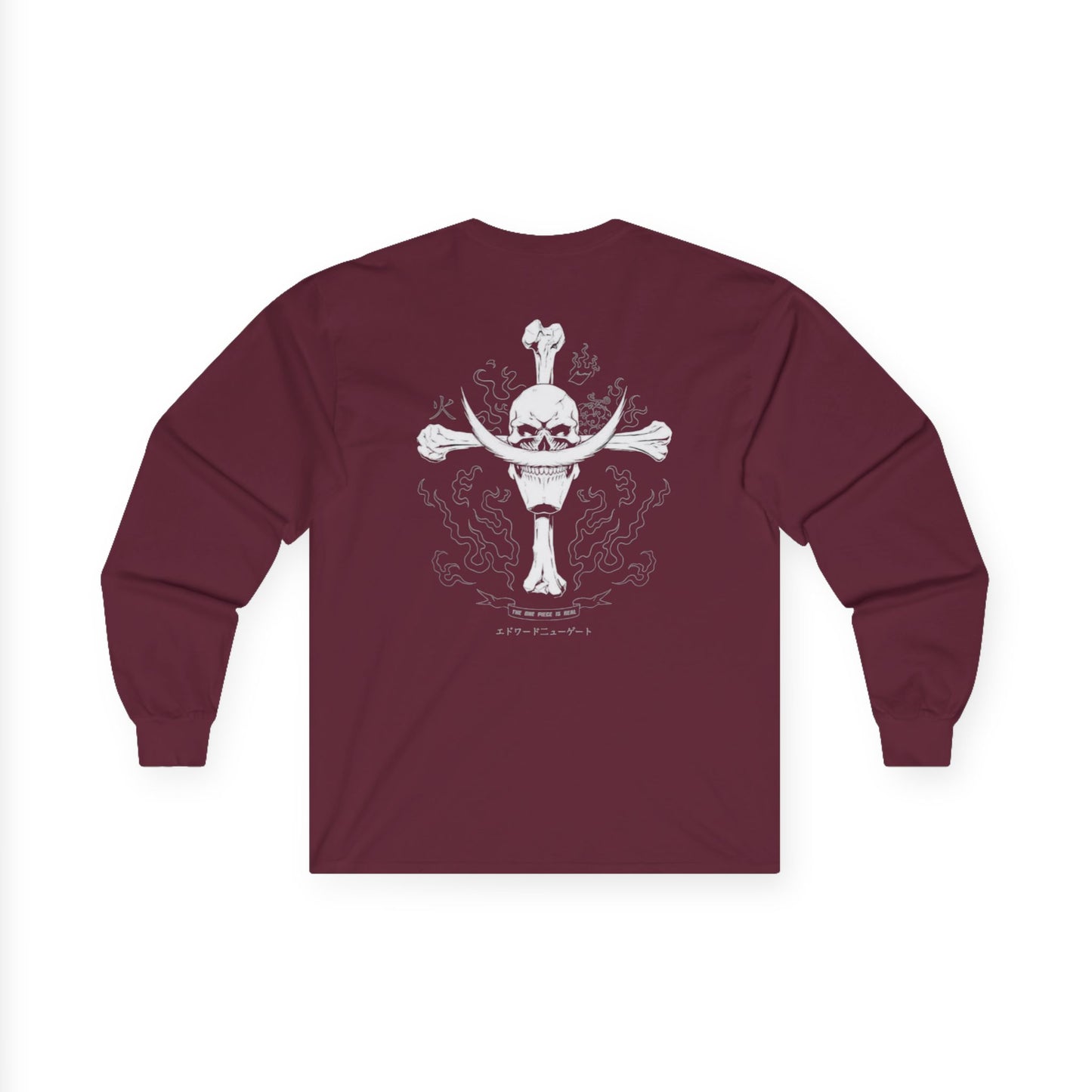 Stylish Long Sleeve Tee, One Piece Design, Unisex Shirt, Casual Wear, Gift for Anime Fans, Trendy Apparel, Everyday Comfort