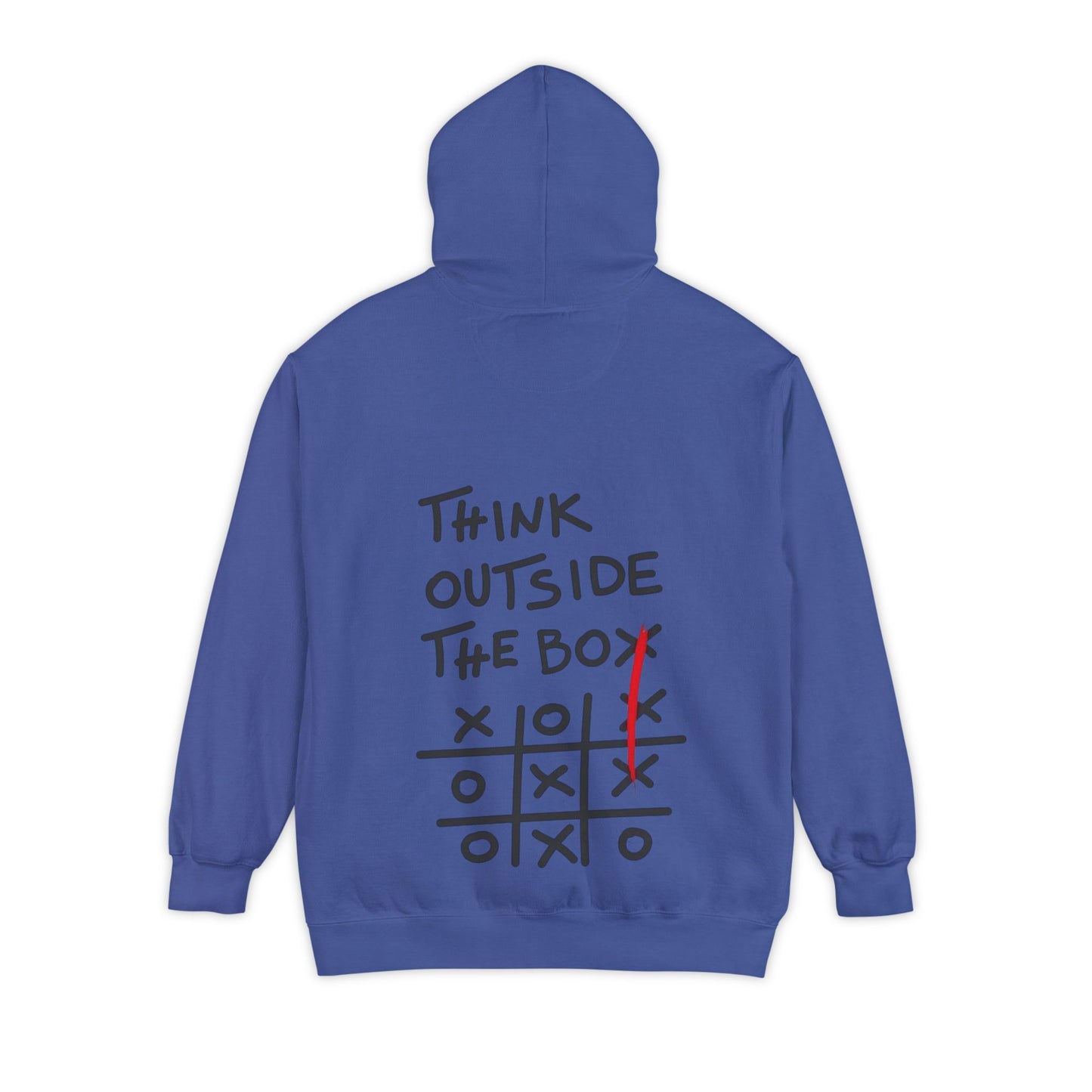 Creative Unisex Garment-Dyed Hoodie, Casual Wear, Unique Gift, Comfortable Sweatshirt, Inspirational Hoodie, Everyday Fashion
