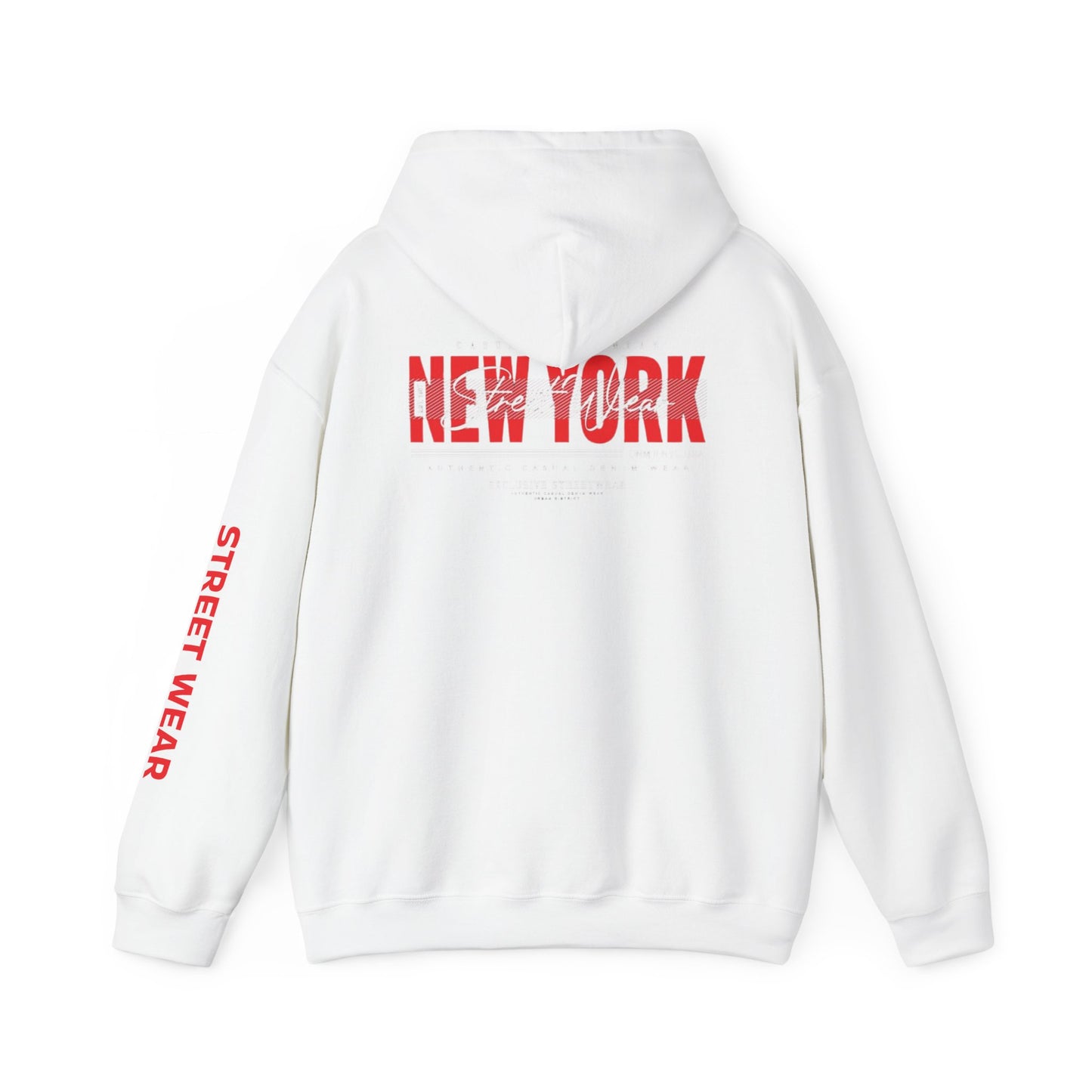 NYC Street Wear Hoodie, Unisex Heavy Blend Sweatshirt, New York Gift, Cozy Street Style, Fashion Statement, Urban Apparel