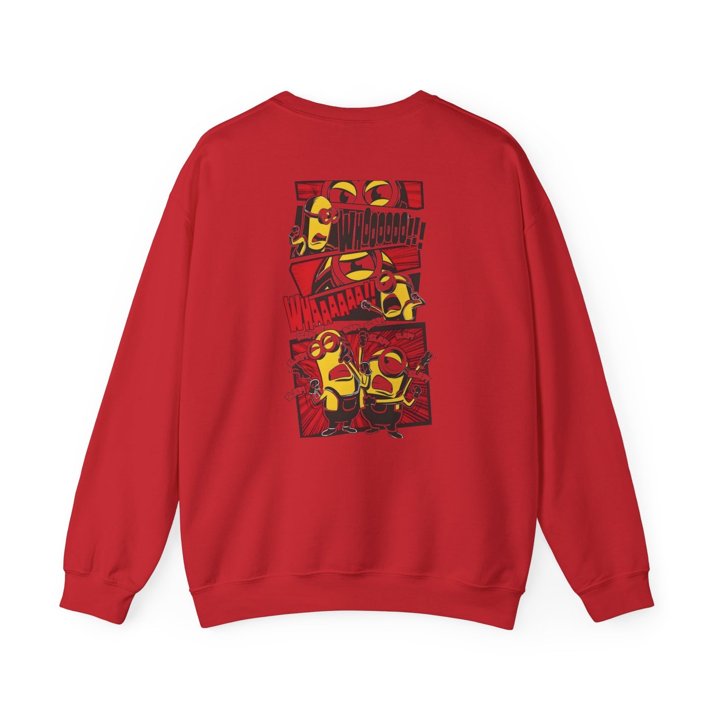 Playful Minions Sweatshirt, Unisex Crewneck, Cozy Gift for Kids, Movie Night Apparel, Cartoon Sweatshirt, Birthday Present