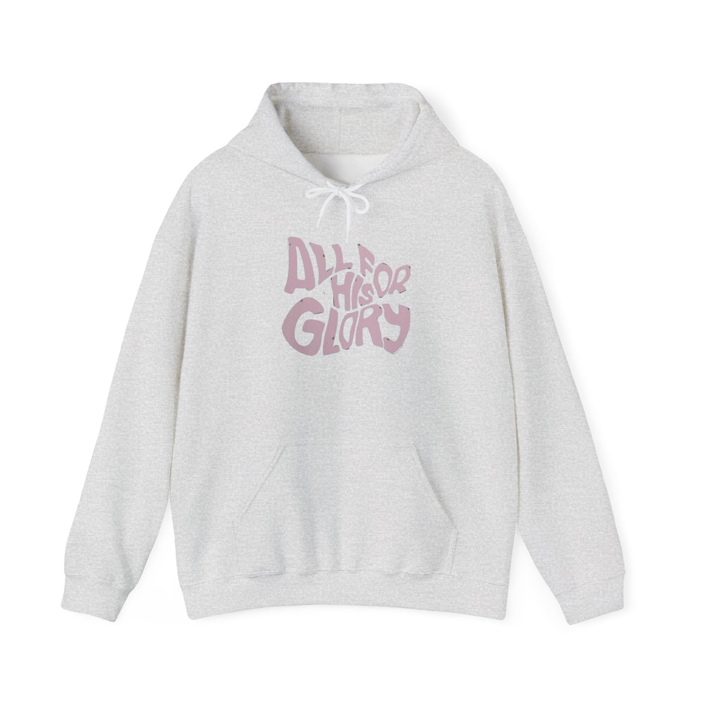 Unisex Heavy Blend™ Hooded Sweatshirt - ALL FOR HIS GLORY, Inspirational Hoodie, Motivational Sweatshirt, Gift for Him or Her, Cozy [...]