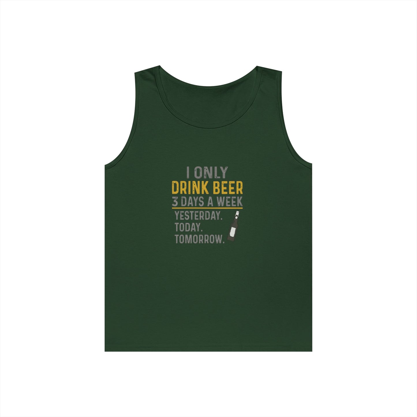 Funny Beer Tank Top, Unisex Humor Shirt, Gift for Beer Lovers, Summer Party Outfit, Casual Drinking Top