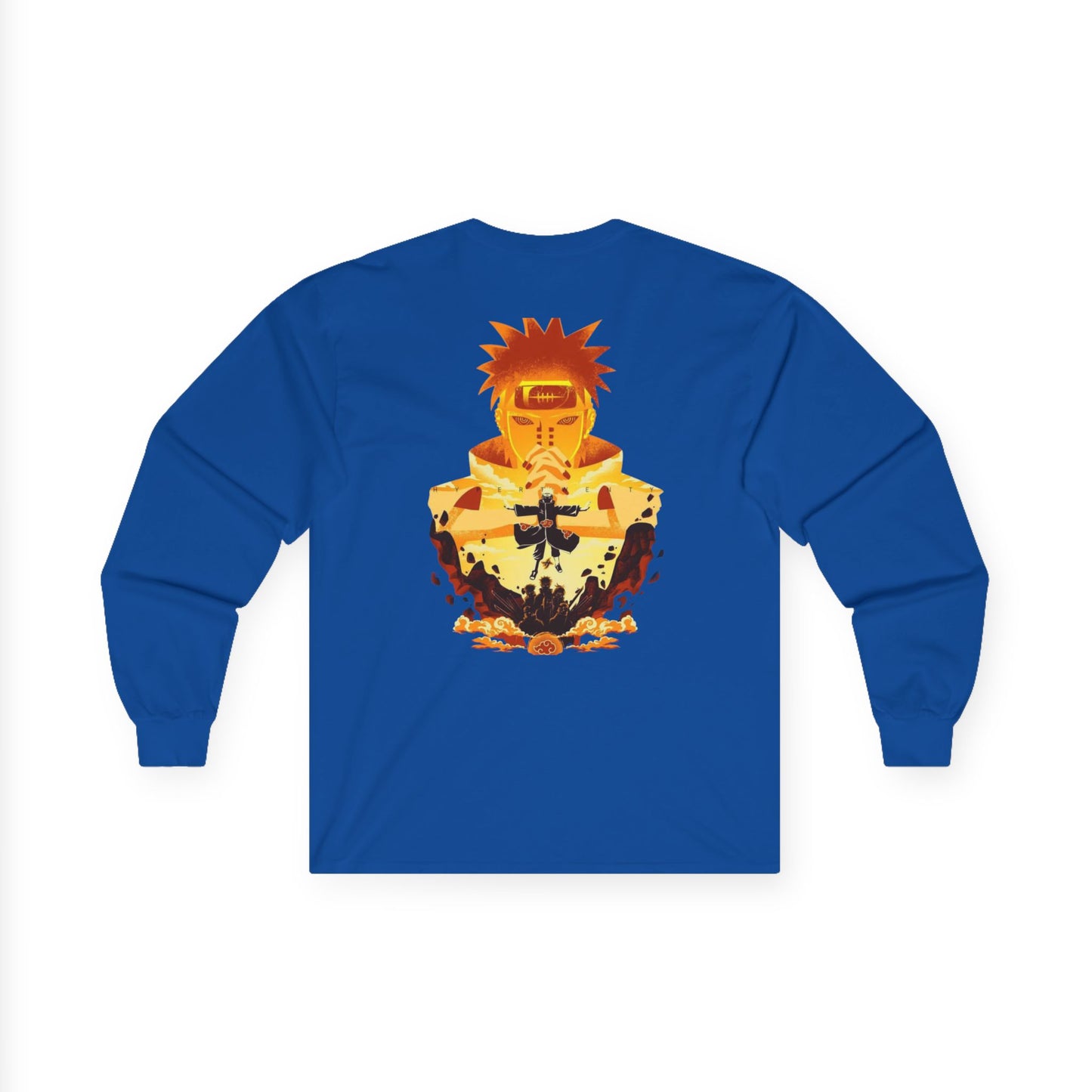 Anime-Inspired Long Sleeve Tee, Casual Wear, Graphic Tee, Unisex Shirt, Perfect Gift, Everyday Style