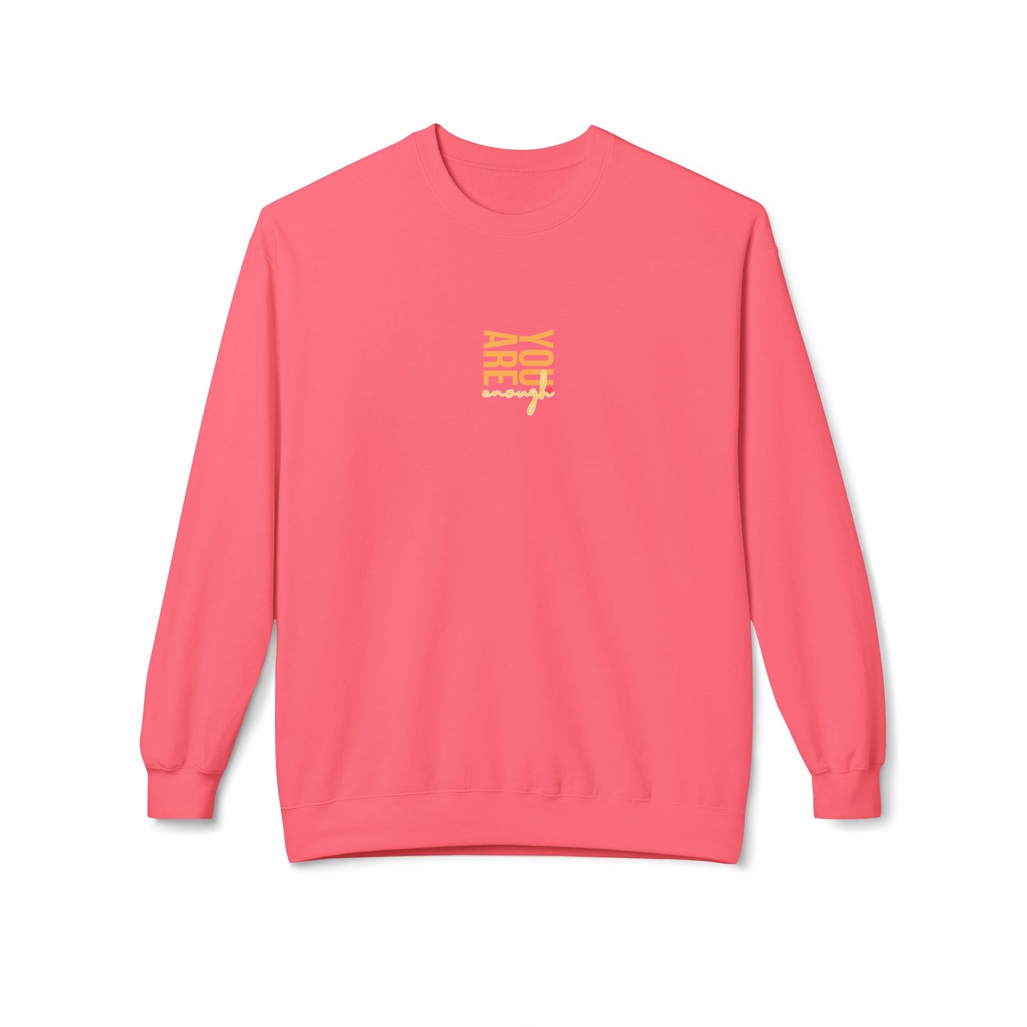 Black Blessed & Beautiful Fleece Sweatshirt, Unisex Crewneck, Cozy Gift, Comfort Wear, Festival Apparel, Positive Vibes
