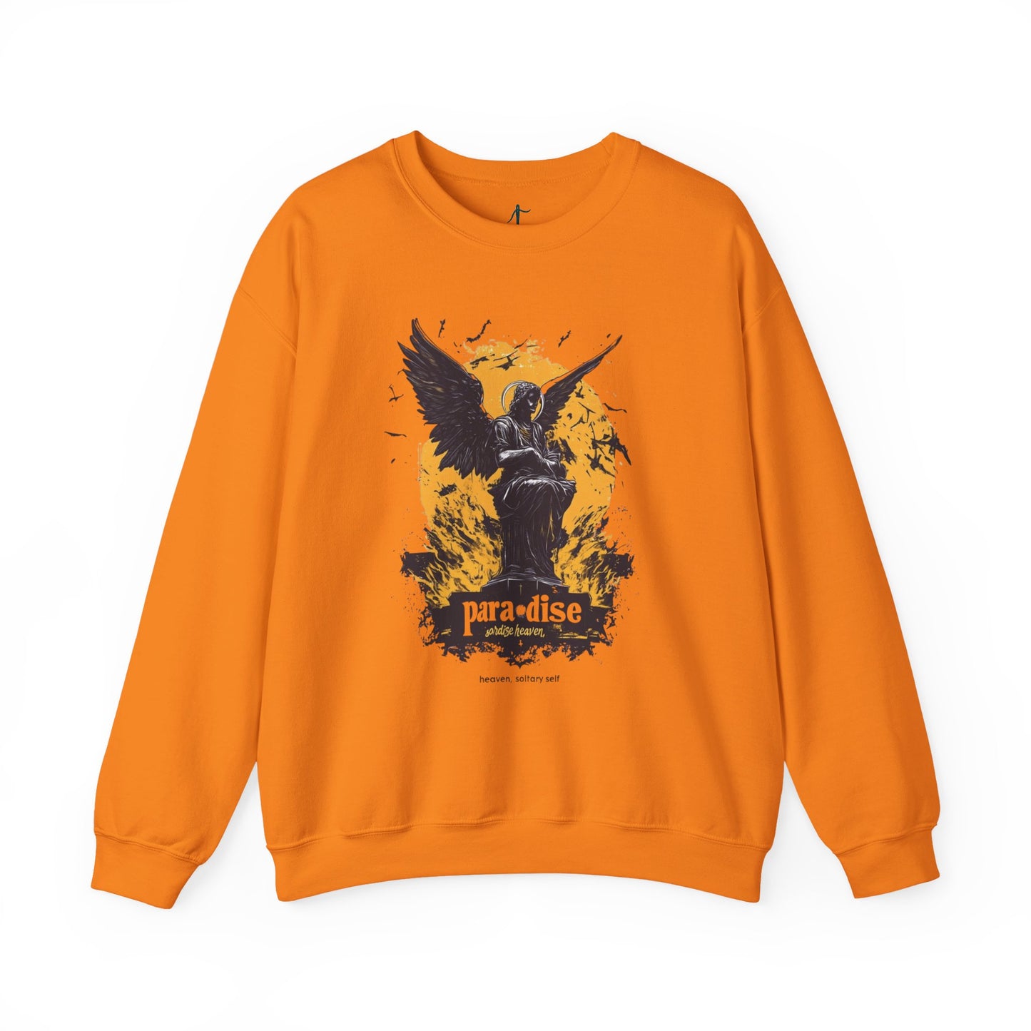Paradise Angel Graphic Sweatshirt, Unisex Crewneck, Cozy Lounge Wear, Gift for Music Lovers, Casual Style Clothing