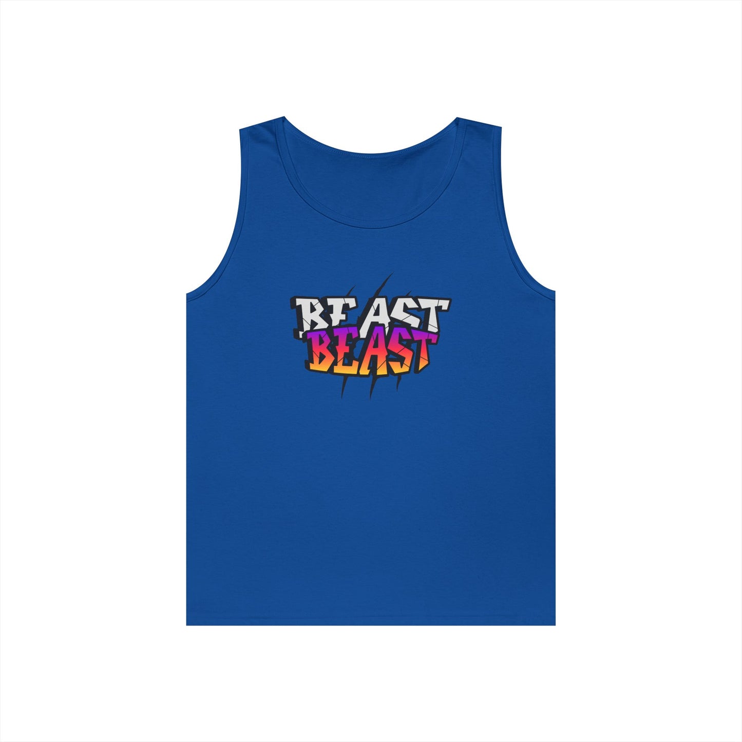 Vibrant Beast Blast Tank Top | Ultimate Summer Workout Gear, Gym Wear, Fitness Apparel, Festival Outfit, Graphic Tees
