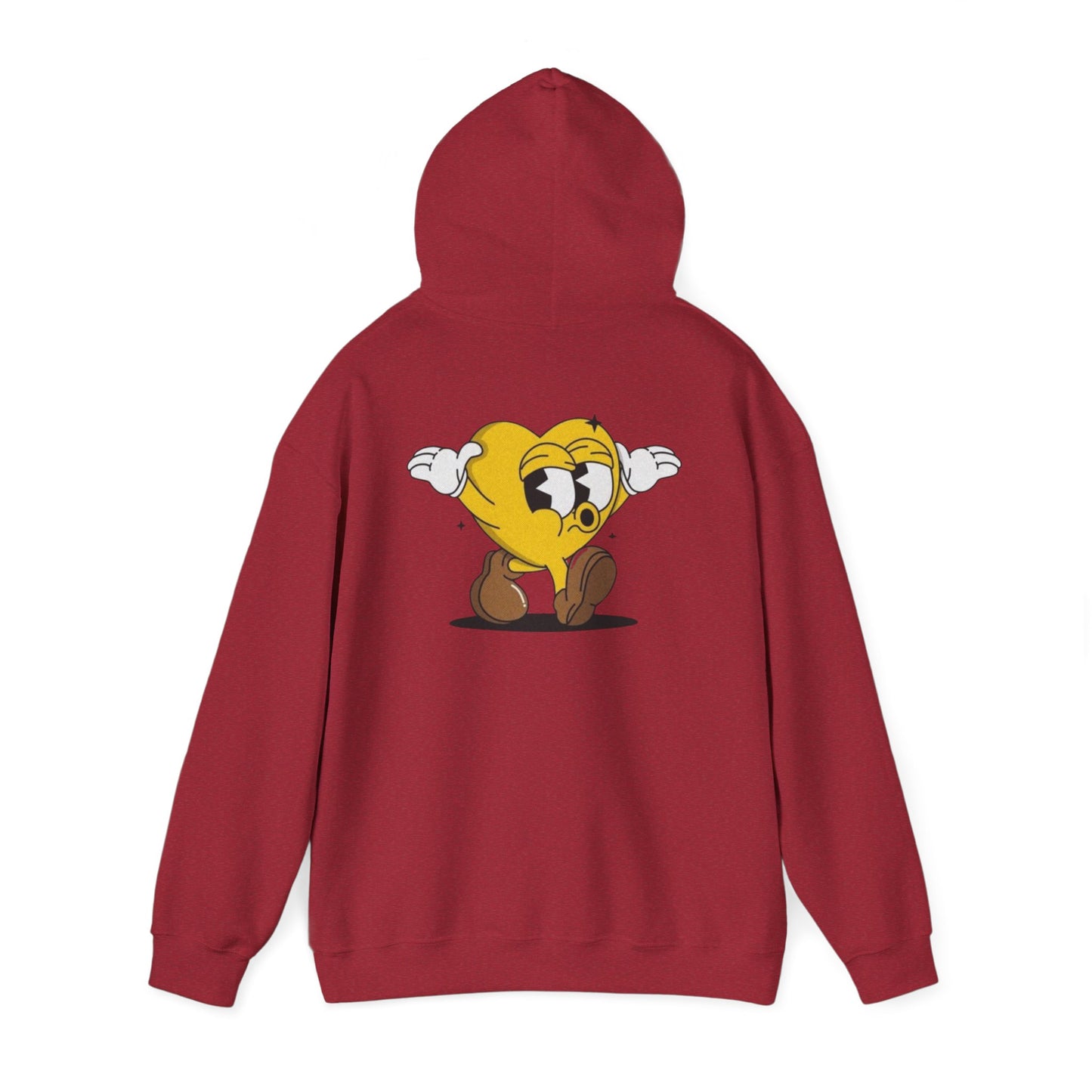Grow With The Flow Hoodie - Unisex Heavy Blend™ Sweatshirt, Cozy Athleisure, Gift for Friends, Casual Wear, Unique Graphic Design