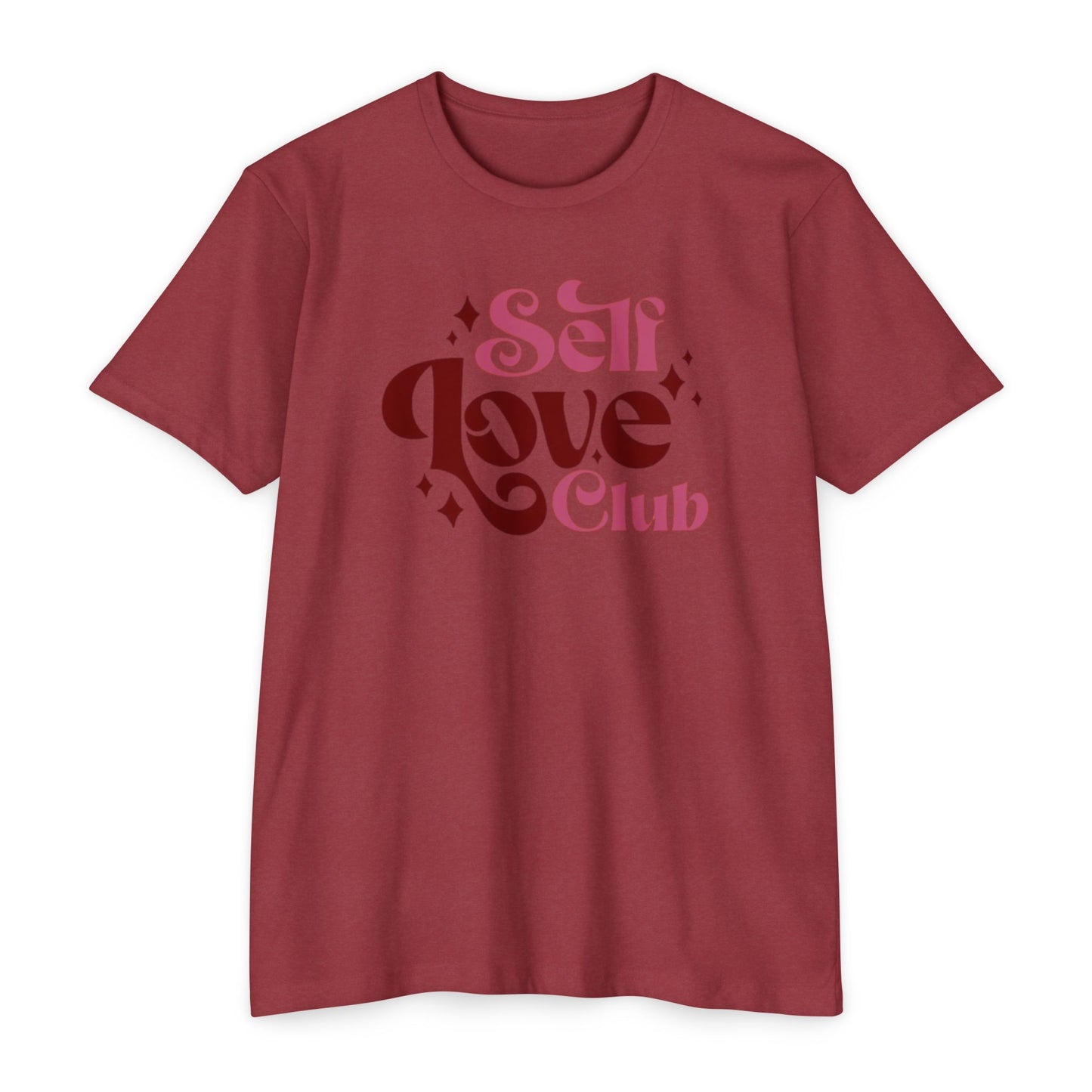 Self Love Club Unisex T-shirt | Positive Vibes, Self-Care Gift, Casual Wear, Eco-Friendly Fashion, Uplifting Apparel
