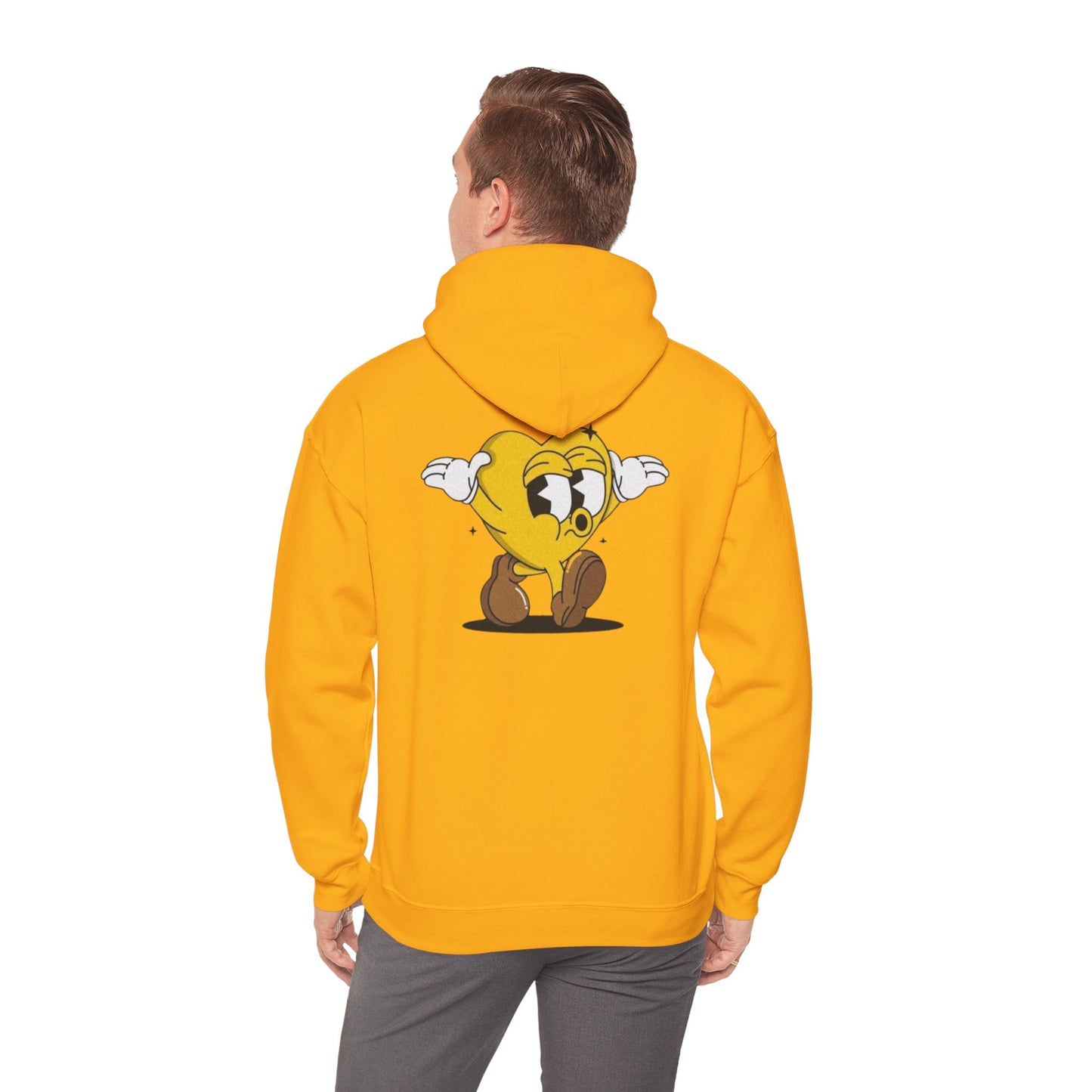 Grow With The Flow Hoodie - Unisex Heavy Blend™ Sweatshirt, Cozy Athleisure, Gift for Friends, Casual Wear, Unique Graphic Design