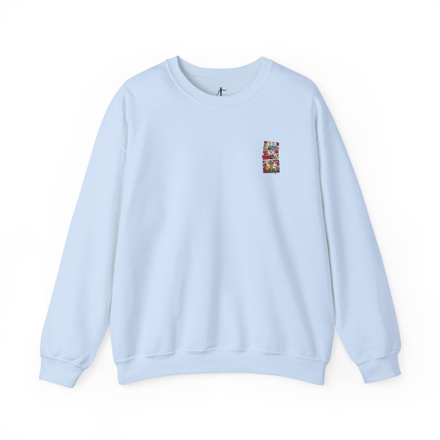 Playful Minions Sweatshirt, Unisex Crewneck, Cozy Gift for Kids, Movie Night Apparel, Cartoon Sweatshirt, Birthday Present