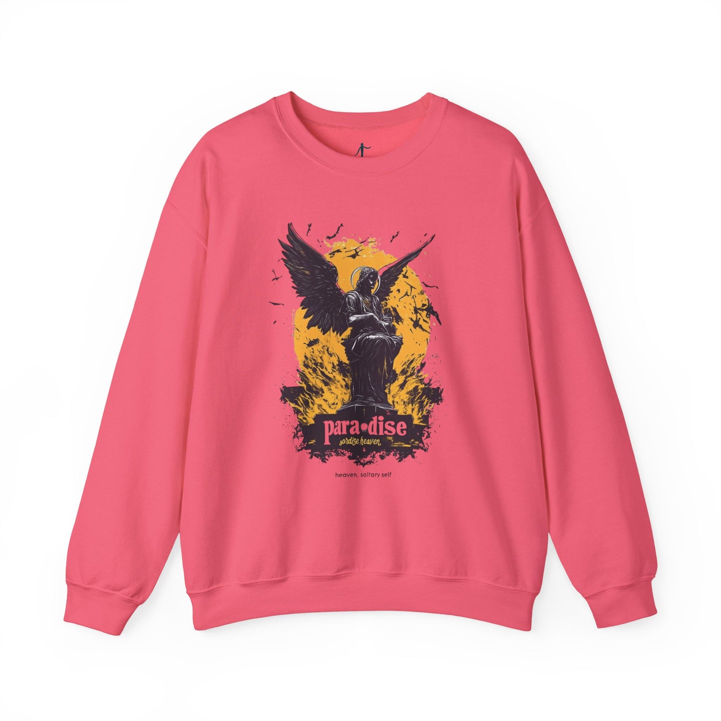 Paradise Angel Graphic Sweatshirt, Unisex Crewneck, Cozy Lounge Wear, Gift for Music Lovers, Casual Style Clothing