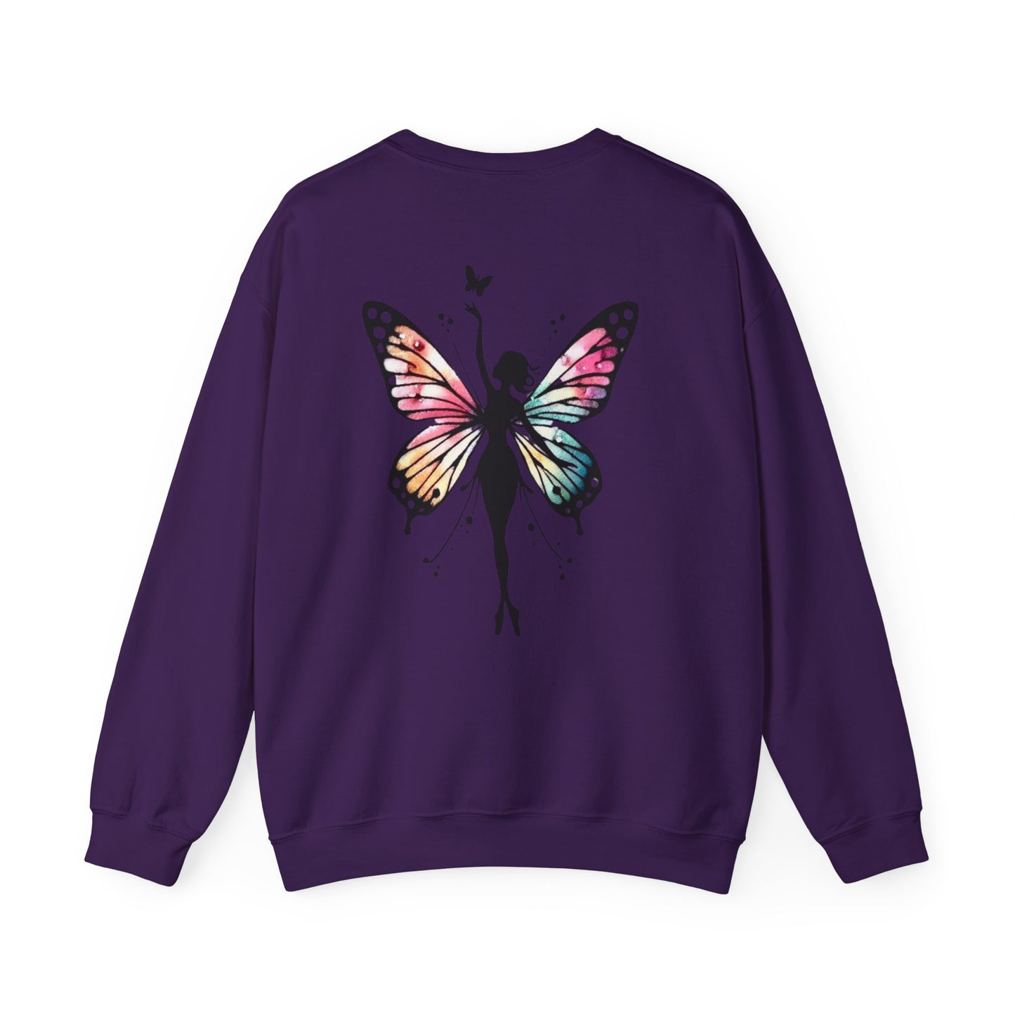 Butterfly Magic Unisex Crewneck Sweatshirt, Cozy Sweater, Gift for Her, Spring Fashion, Casual Outfit
