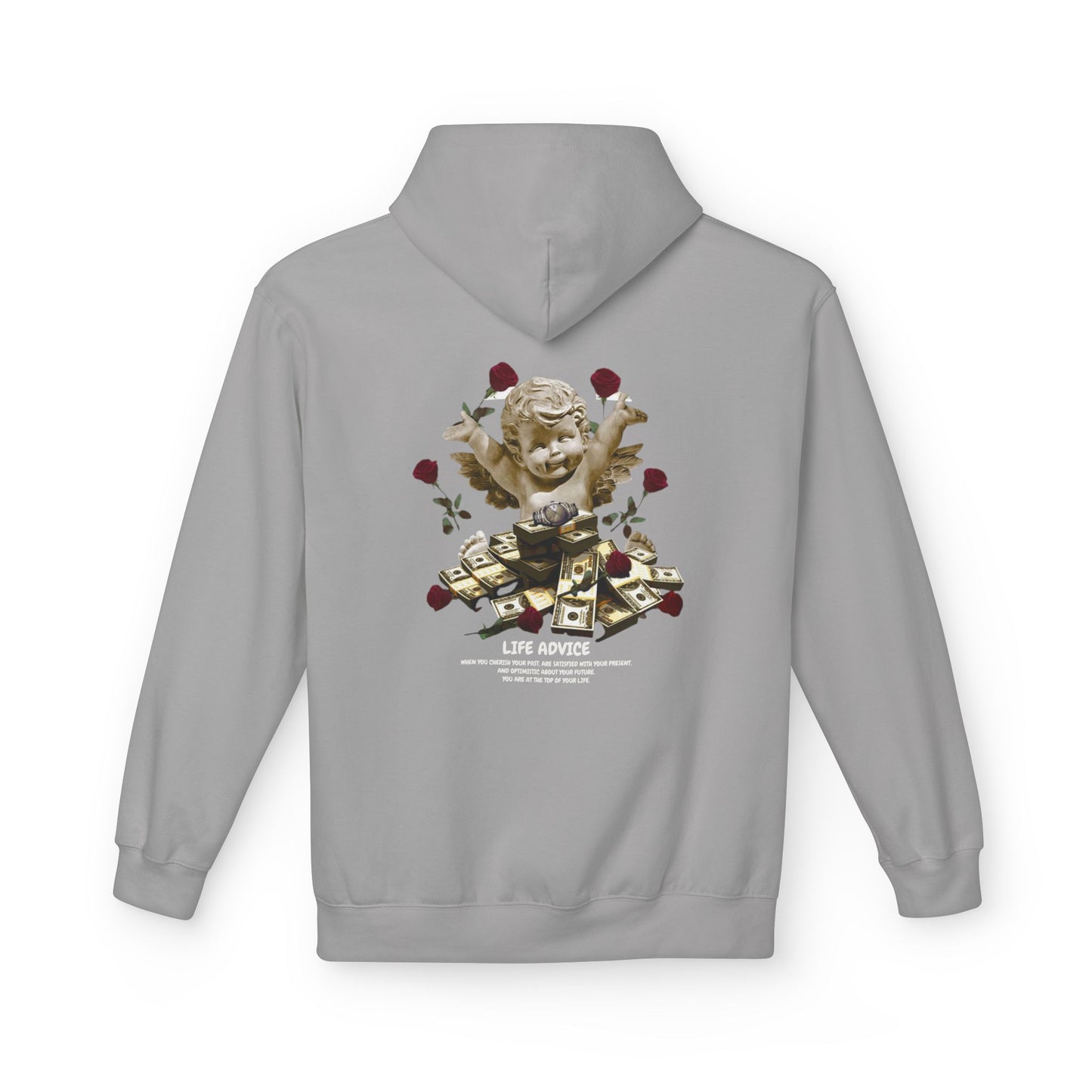 Money Vibes Fleece Hoodie - Stylish Unisex Softstyle Hoodie, Inspirational Gift, Casualwear, Trendy Apparel, Everyday Comfort