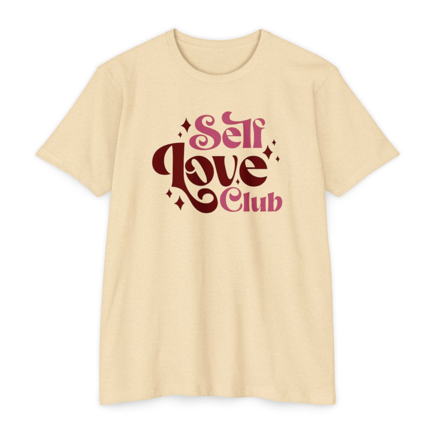 Self Love Club Unisex T-shirt | Positive Vibes, Self-Care Gift, Casual Wear, Eco-Friendly Fashion, Uplifting Apparel