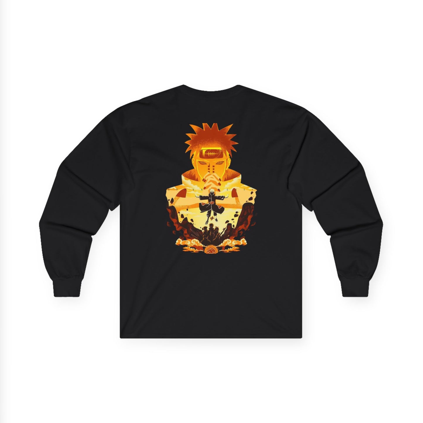 Anime-Inspired Long Sleeve Tee, Casual Wear, Graphic Tee, Unisex Shirt, Perfect Gift, Everyday Style
