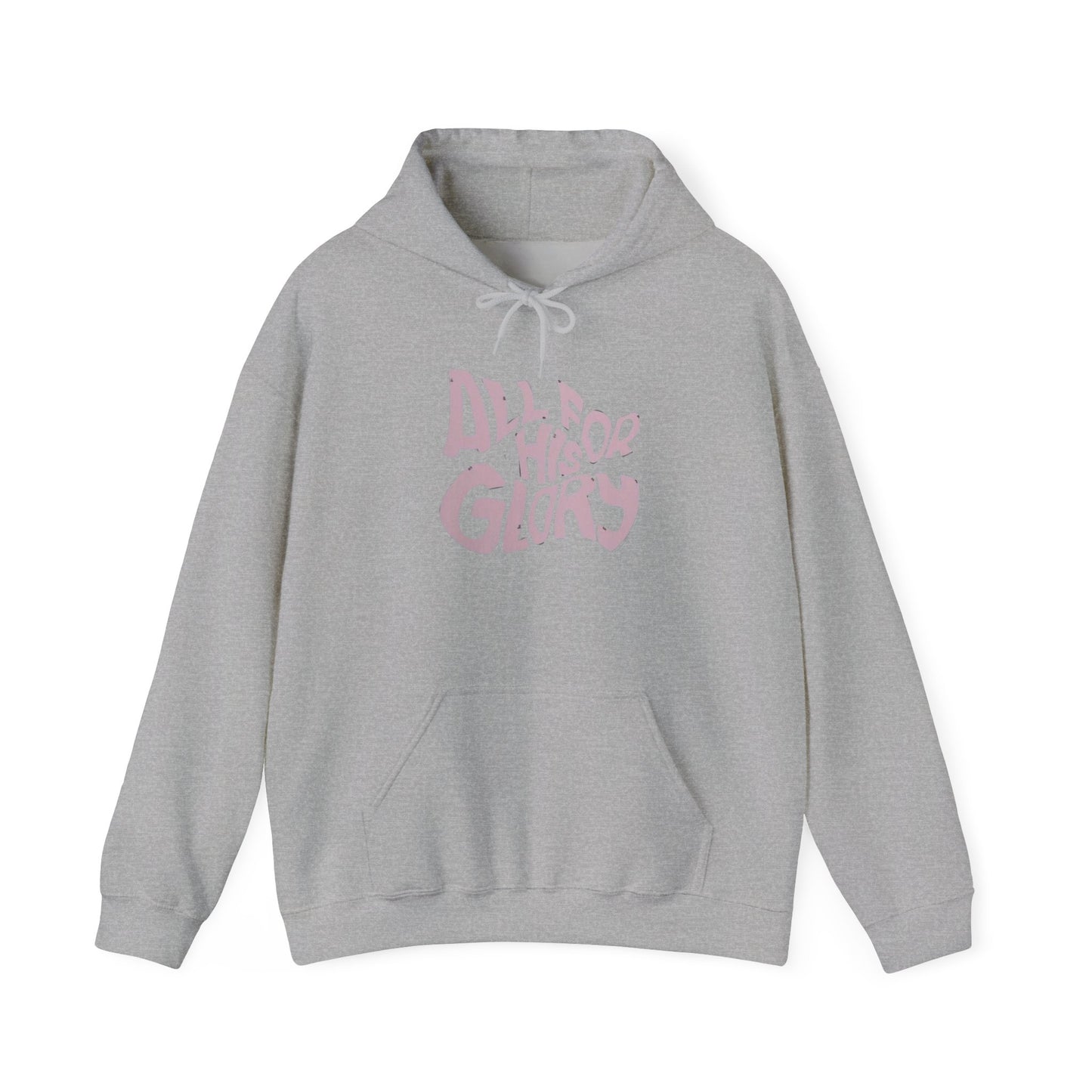 Unisex Heavy Blend™ Hooded Sweatshirt - ALL FOR HIS GLORY, Inspirational Hoodie, Motivational Sweatshirt, Gift for Him or Her, Cozy [...]