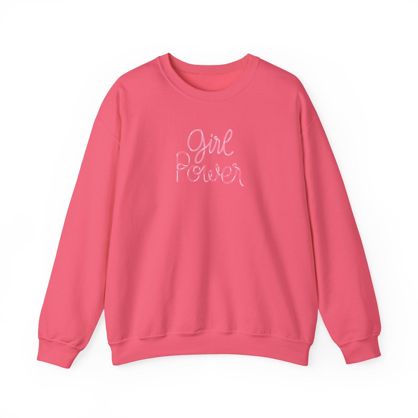 Empowering Girl Power Sweatshirt, Cozy Crewneck, Feminine Style, Gift for Her, Casual Fashion, Everyday Comfort