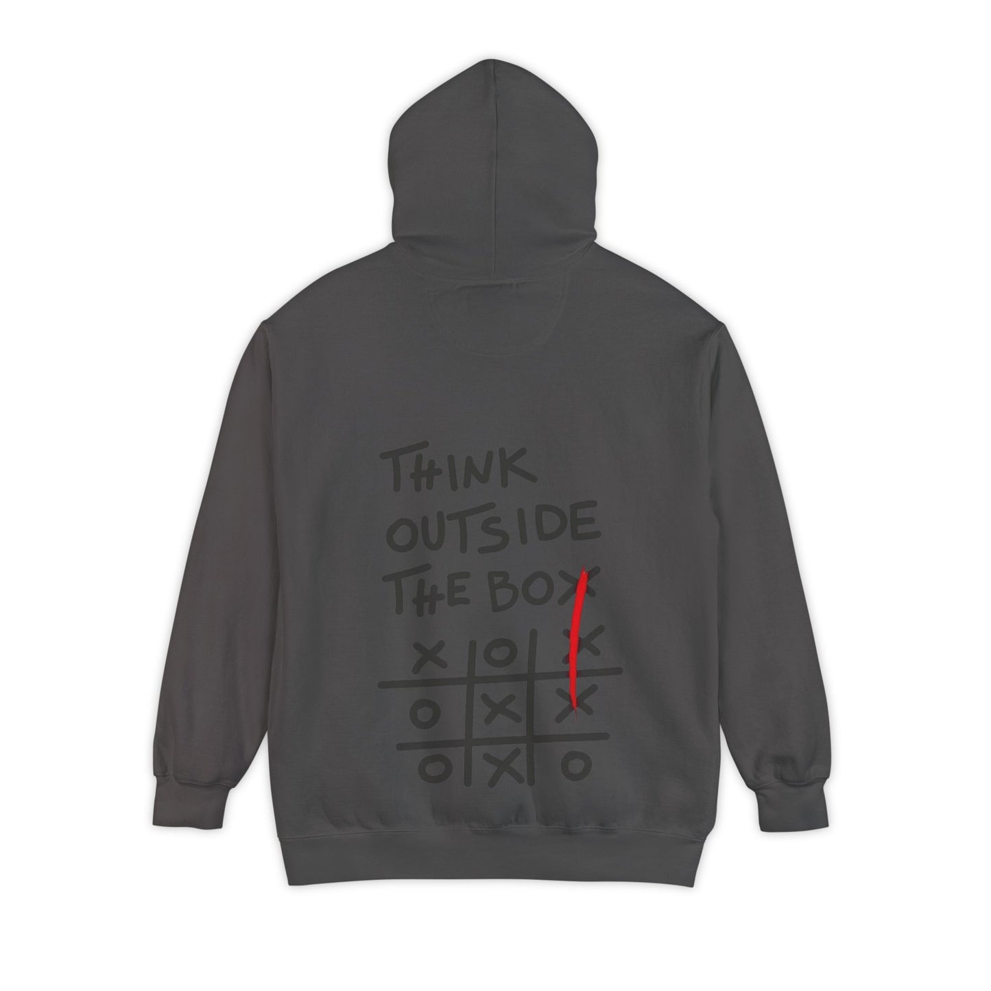 Creative Unisex Garment-Dyed Hoodie, Casual Wear, Unique Gift, Comfortable Sweatshirt, Inspirational Hoodie, Everyday Fashion