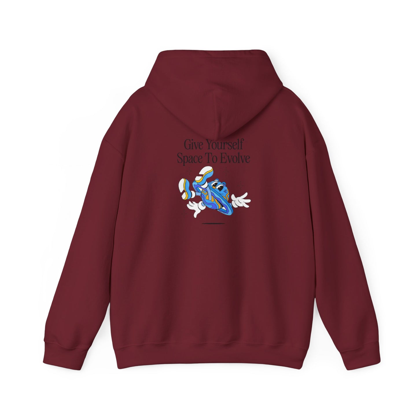 Unisex Motivational Hooded Sweatshirt, Cozy Gift, Workout Hoodie, Inspirational Wear, Self-Care Apparel, Everyday Comfort
