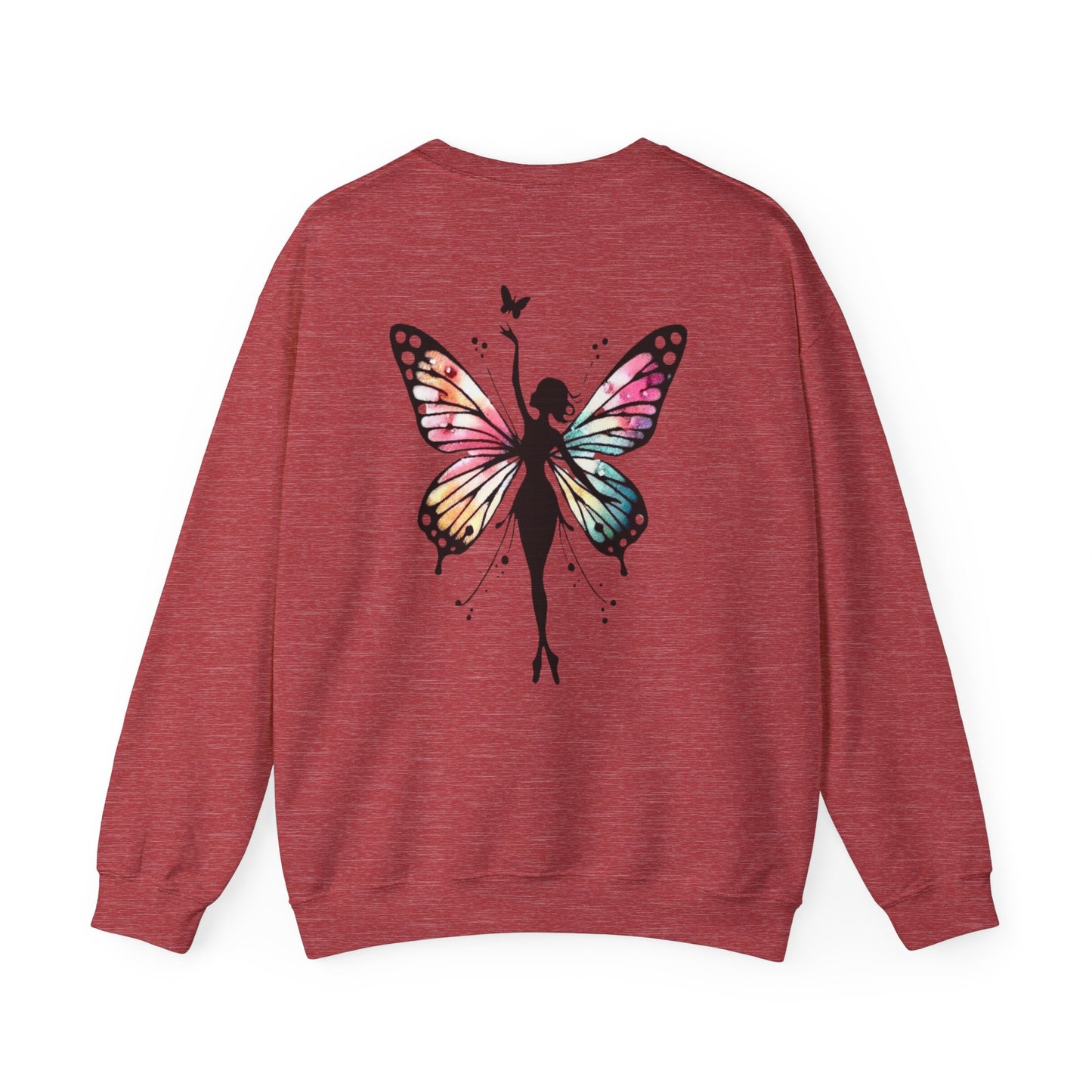 Butterfly Magic Unisex Crewneck Sweatshirt, Cozy Sweater, Gift for Her, Spring Fashion, Casual Outfit
