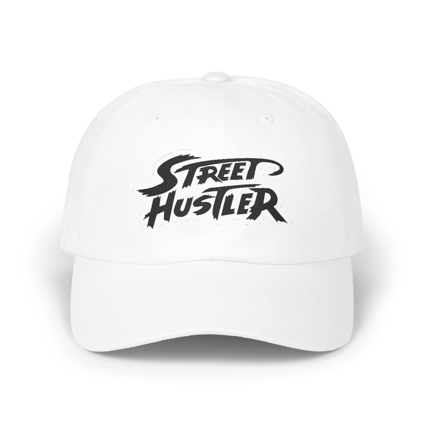 Street Hustler Classic Dad Cap, Casual Hat, Gift for Dads, Streetwear Accessories, Trendy Headwear