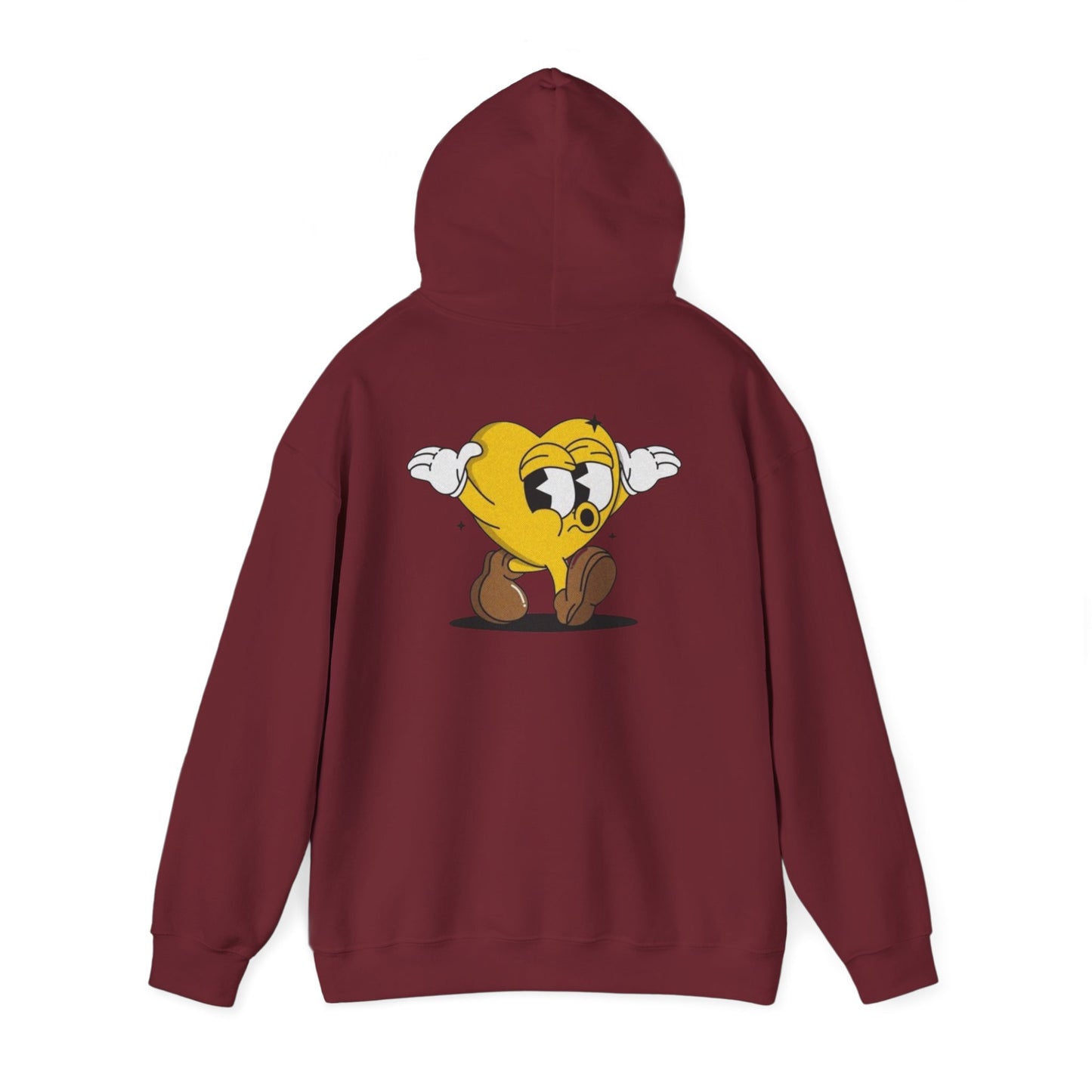 Grow With The Flow Hoodie - Unisex Heavy Blend™ Sweatshirt, Cozy Athleisure, Gift for Friends, Casual Wear, Unique Graphic Design